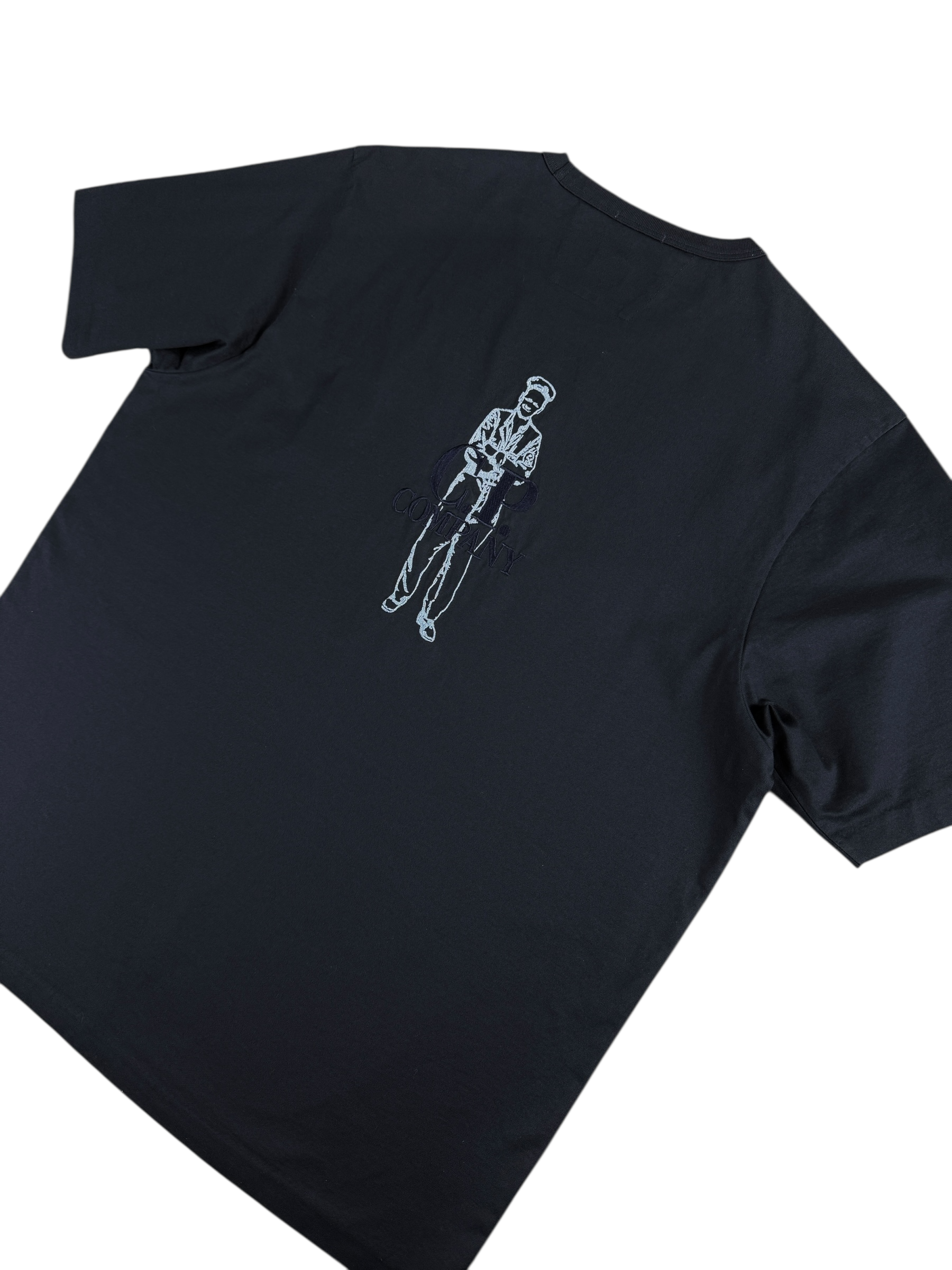 TEE-SHIRT C.P COMPANY - MARINE - TAILLE XXL - NEUF