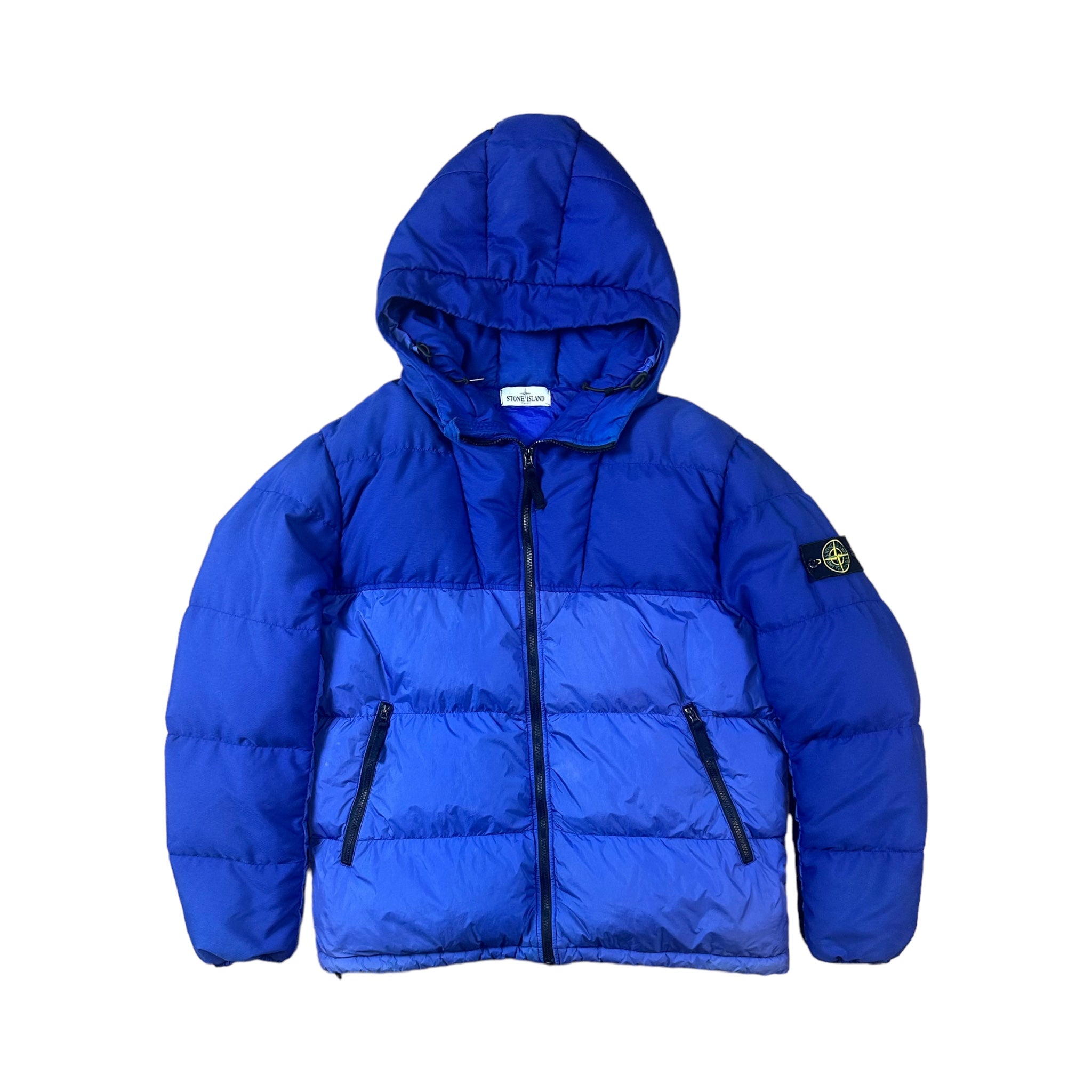 DOUDOUNE À CAPUCHE STONE ISLAND GARMENT DYED CRINKLE REPS NY DOWN - NB08