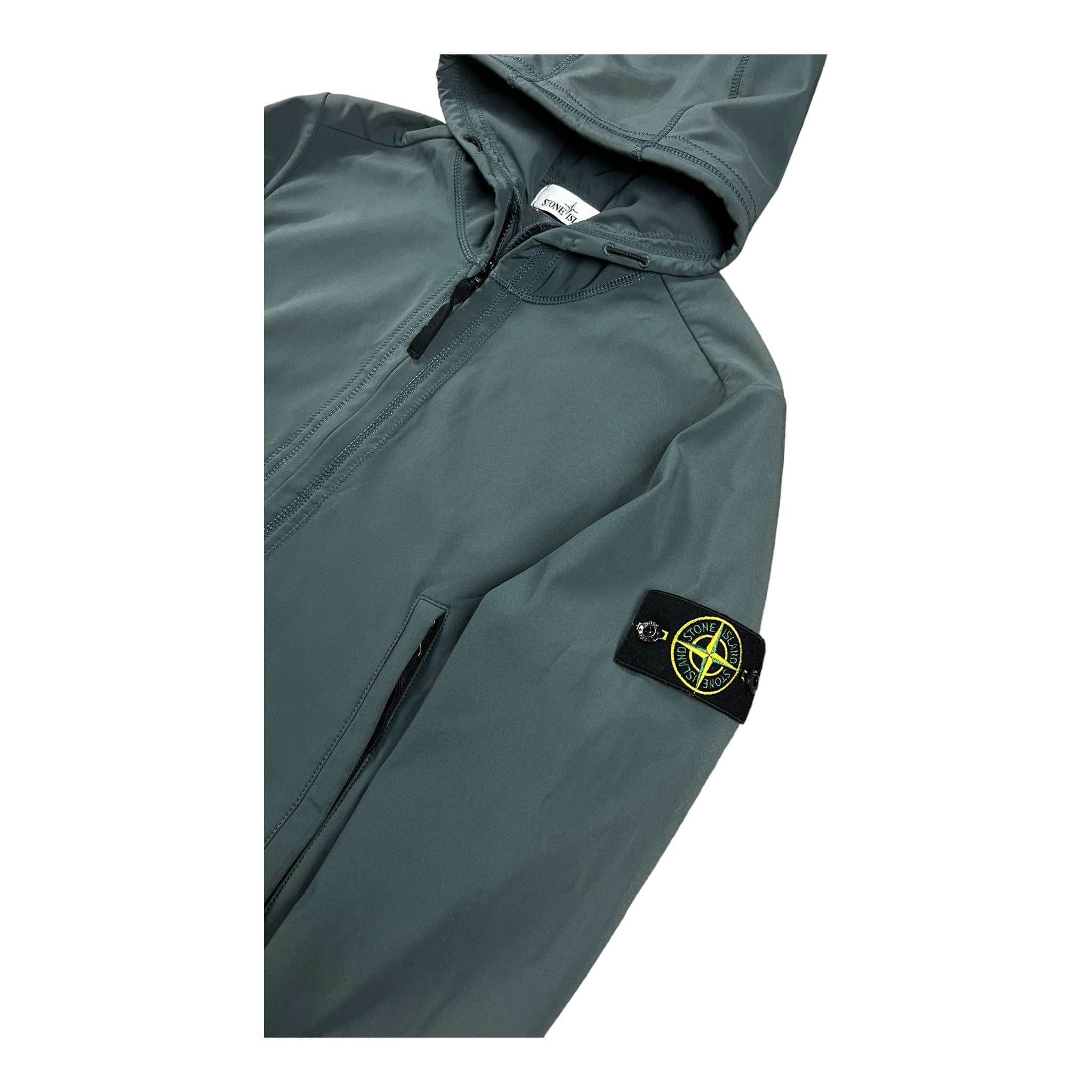 VESTE À CAPUCHE STONE ISLAND LIGHT SOFT SHELL-R - NB08