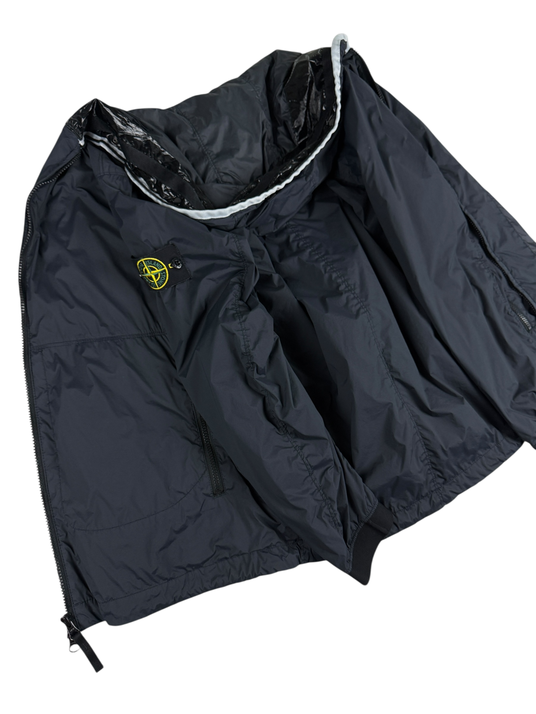 VESTE STONE ISLAND SKIN TOUCH NYLON-TC - MARINE - TAILLE S