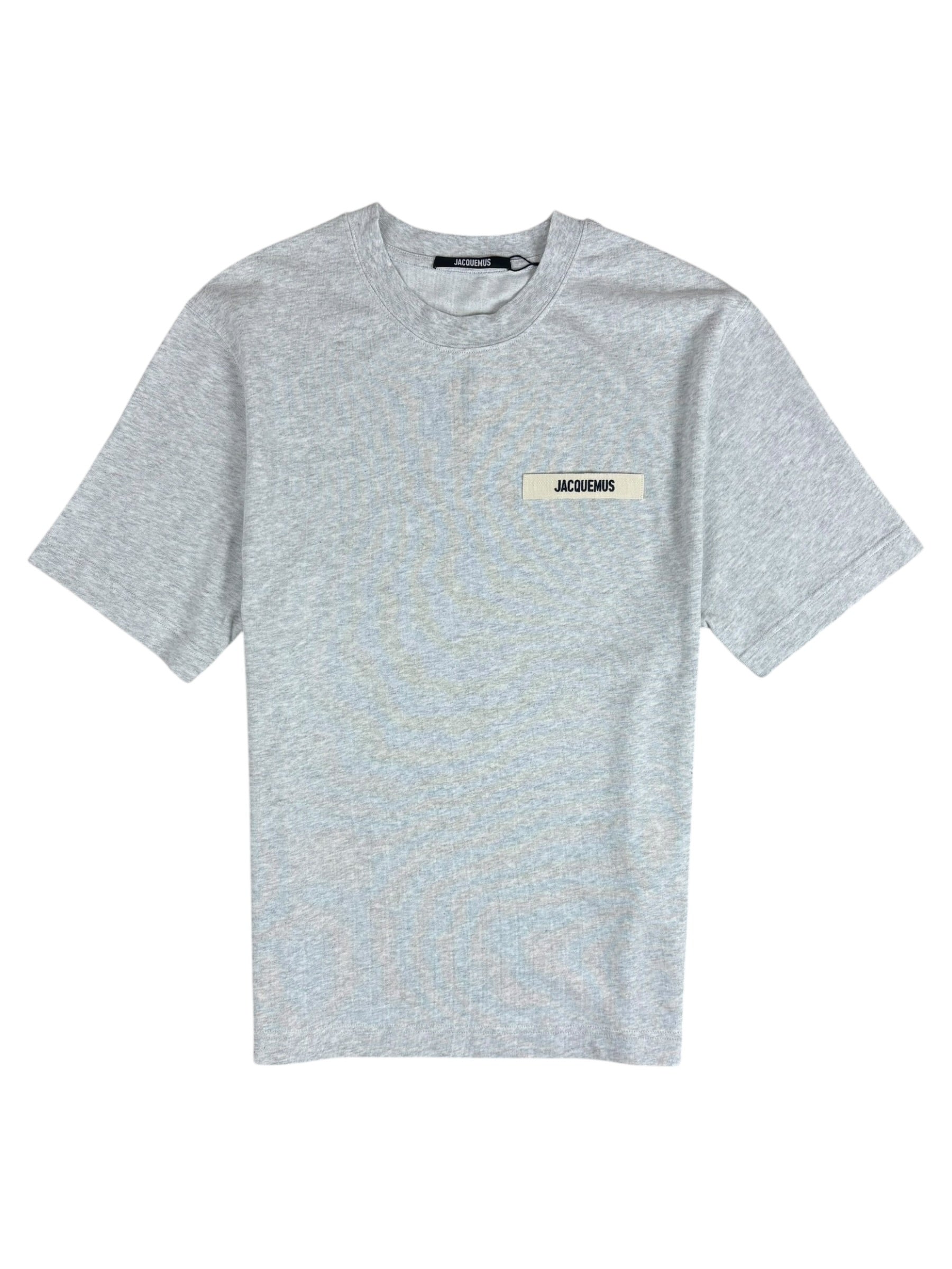 TEE-SHIRT JACQUEMUS GROS GRAIN - GRIS - NEUF - COLLECTION 2026