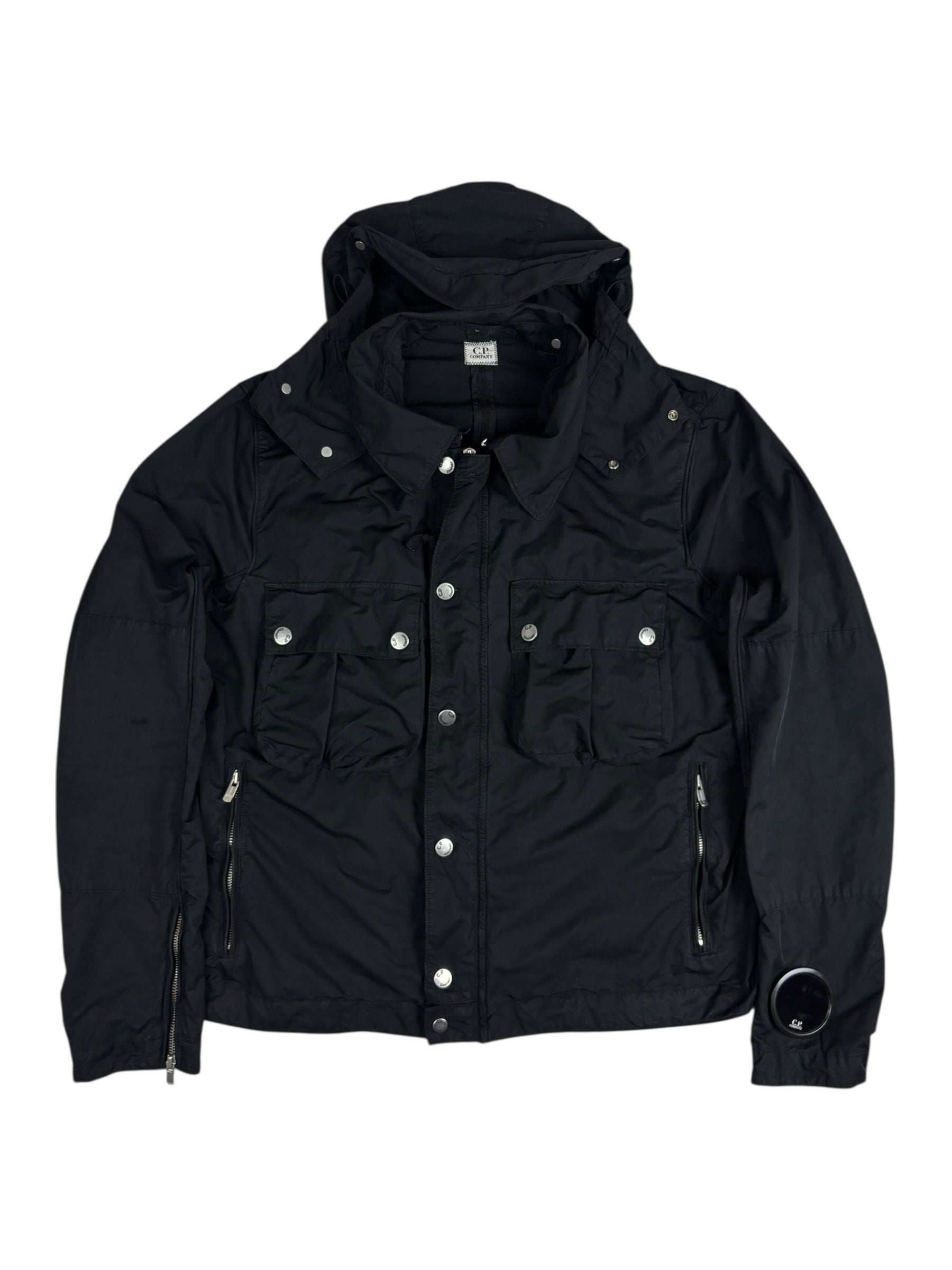 VESTE C.P COMPANY BARUFFALDI GOGGLE DAVID TC - NOIR - TAILLE 52