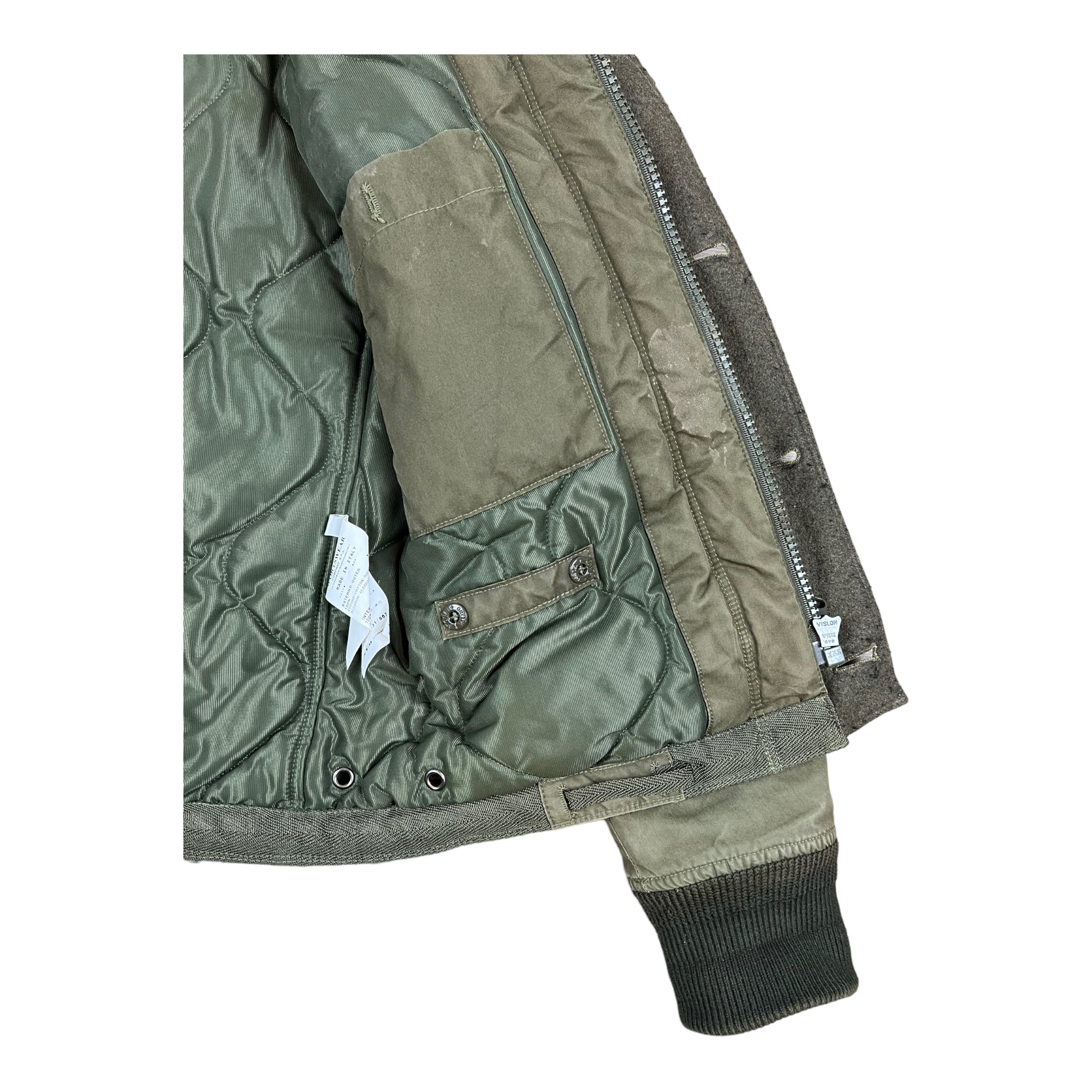 VESTE STONE ISLAND VENTILE GHOST PIECE - NB08