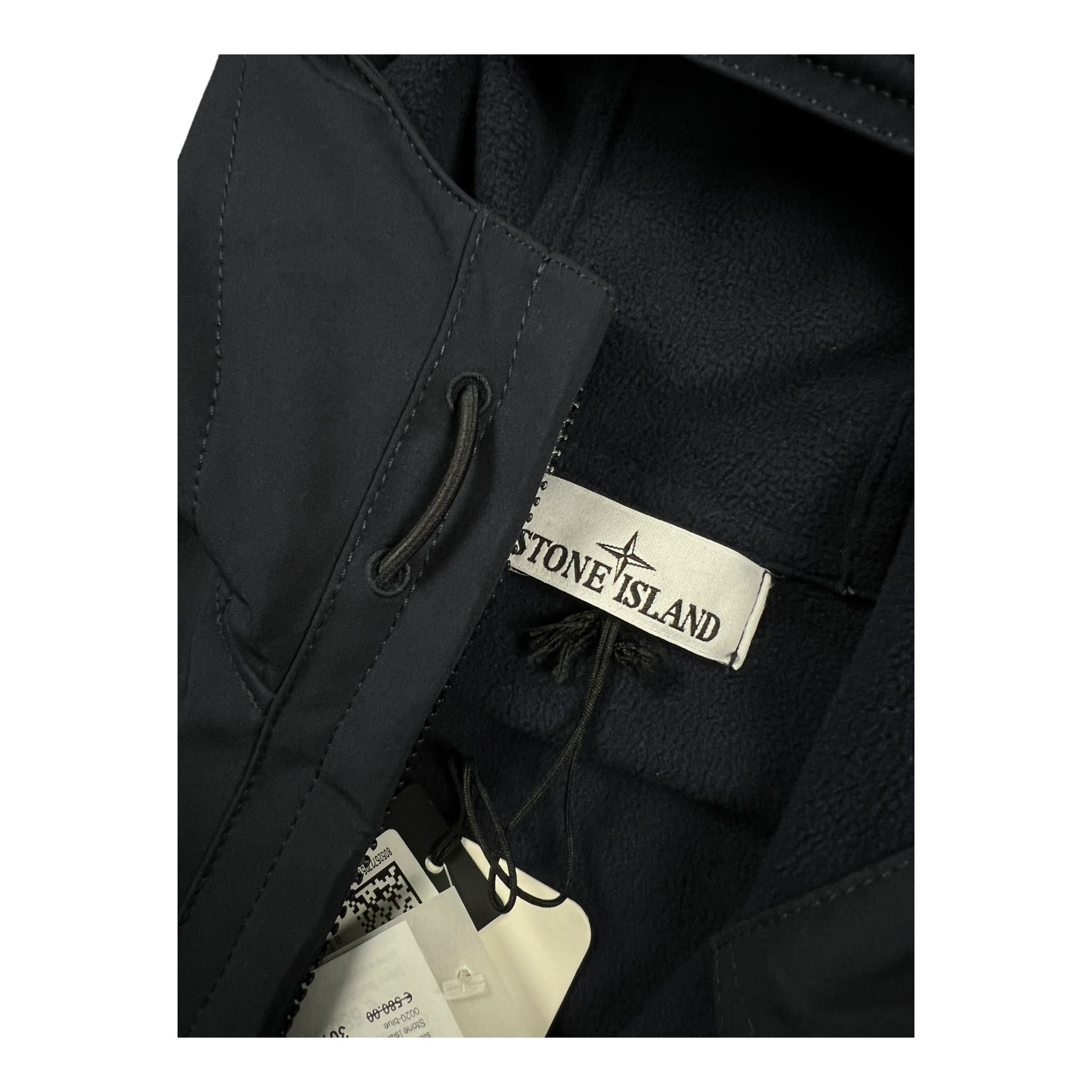 VESTE À CAPUCHE STONE ISLAND SOFT SHELL-R E.DYE TECHNOLOGY IN RECYCLED POLYESTER - NB08