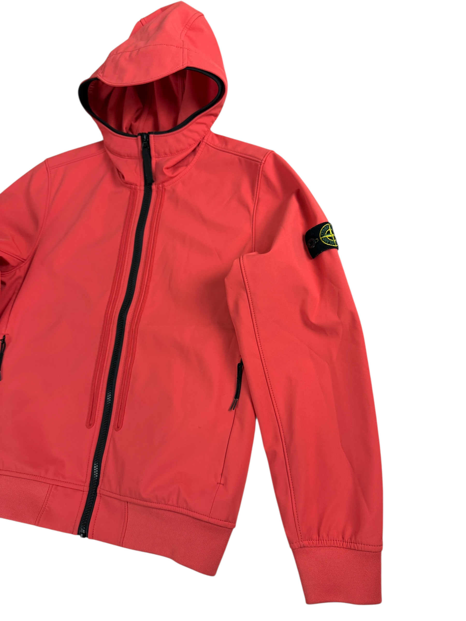 VESTE STONE ISLAND SHELL-R - CORAIL - TAILLE 12 ANS
