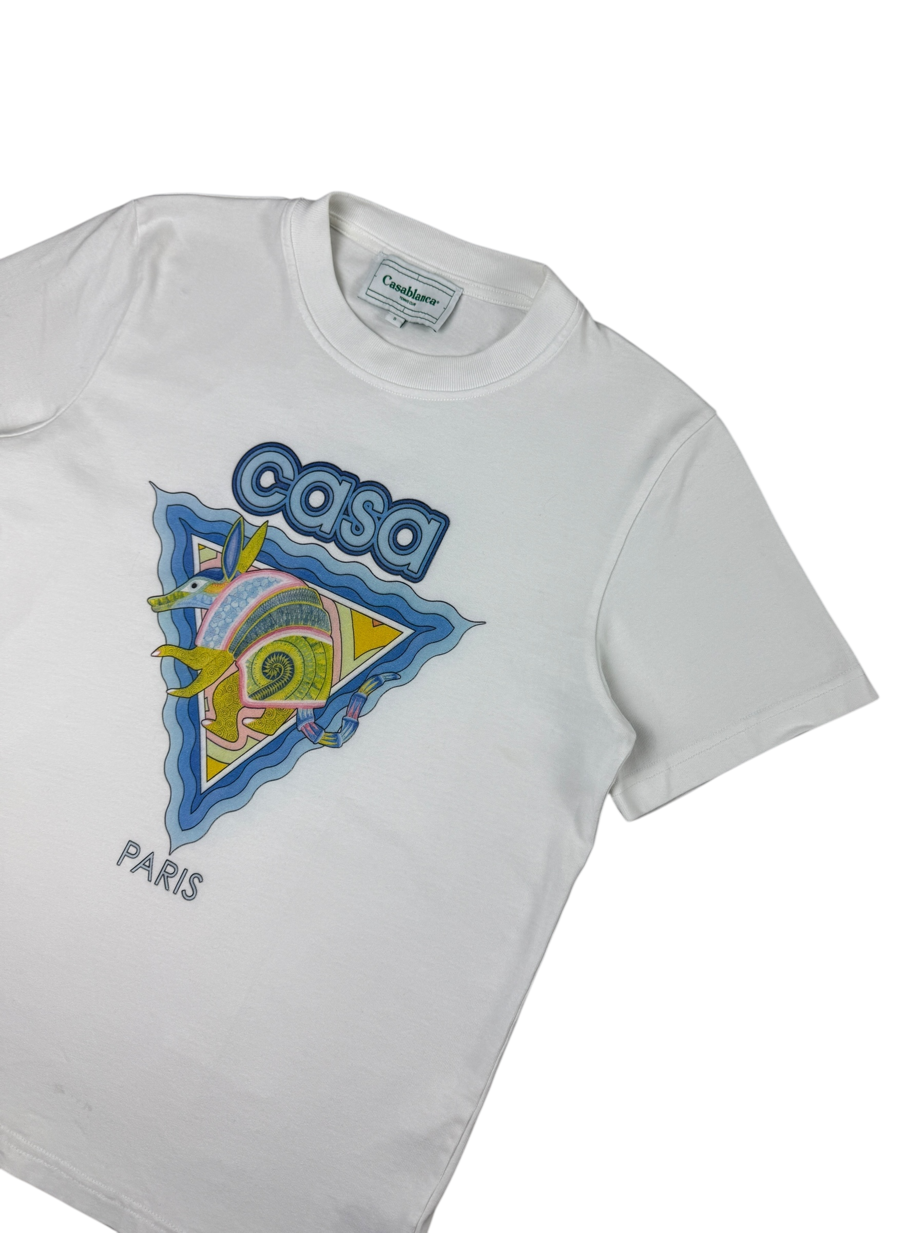 TEE-SHIRT CASABLANCA - BLANC - TAILLE S