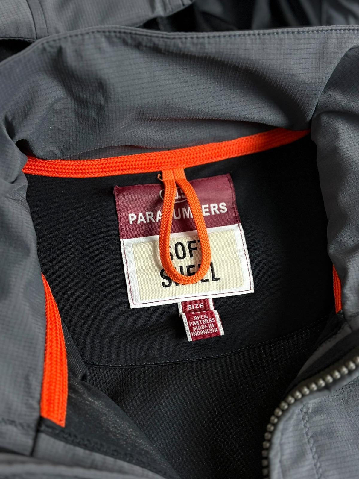 VESTE PARAJUMPERS SOFT SHELL - GRIS - TAILLE M