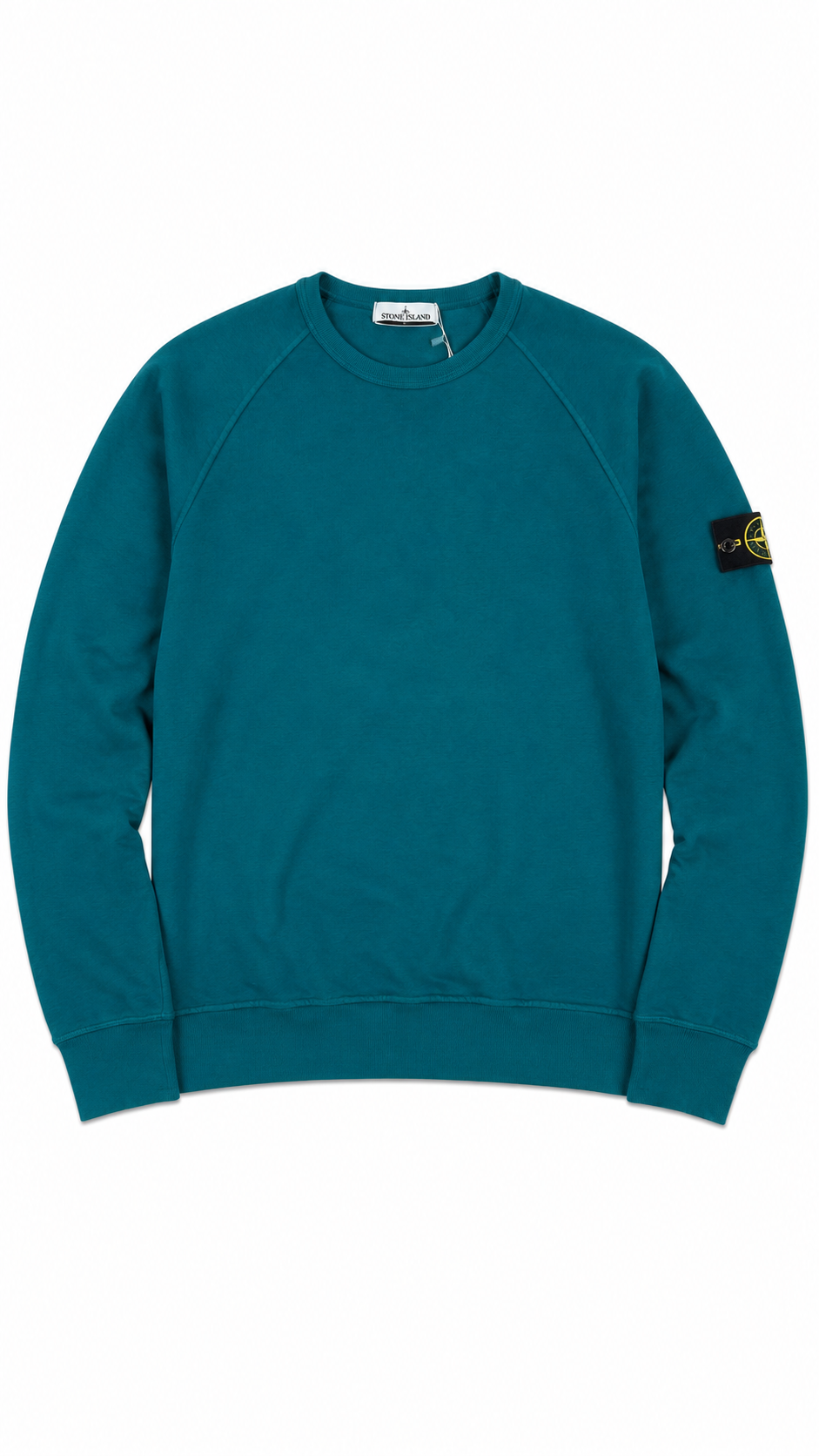 Sweat-shirt Crewneck Stone Island - Vert Pétrole - Taille M