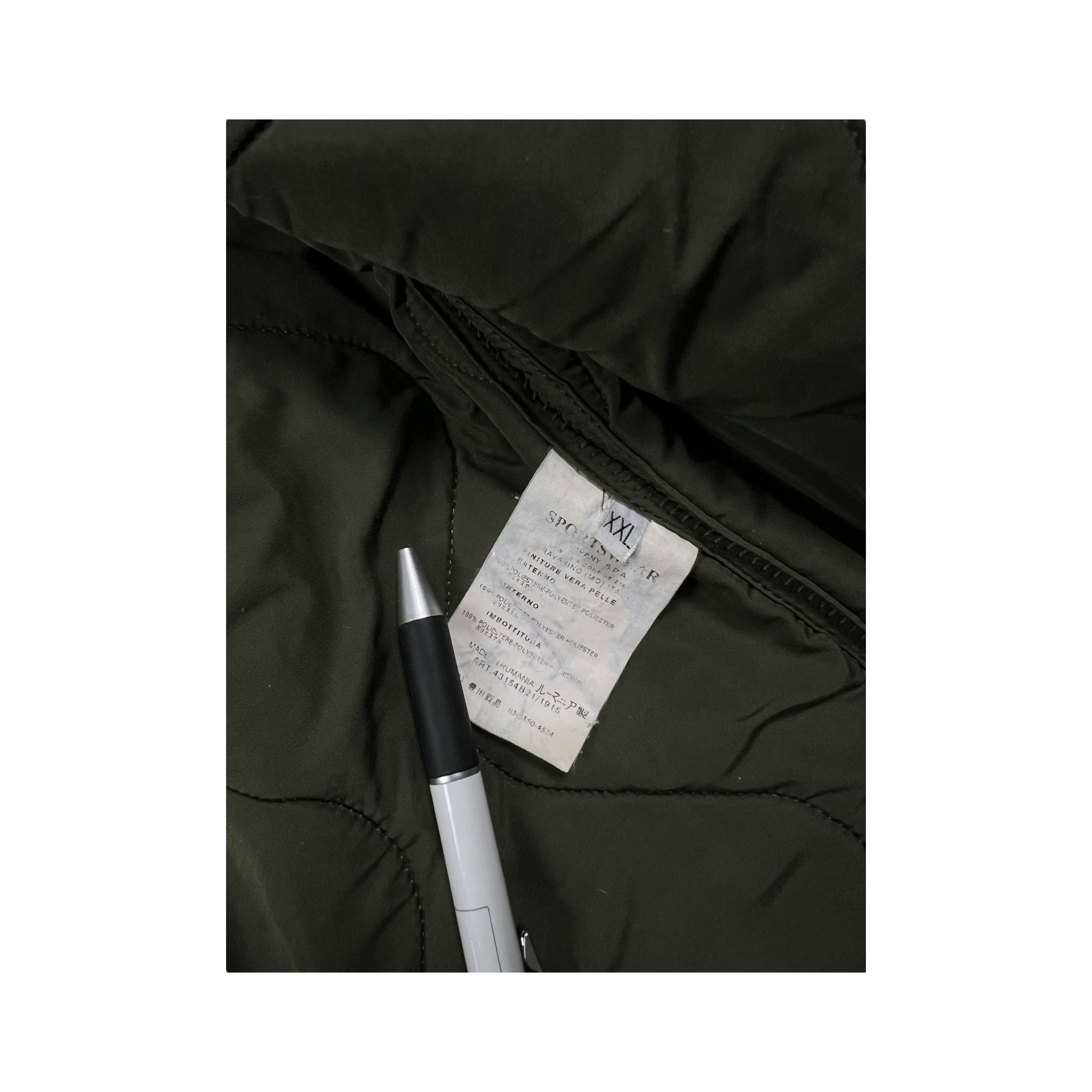 VESTE À COL EN FOURURE STONE ISLAND - NB08