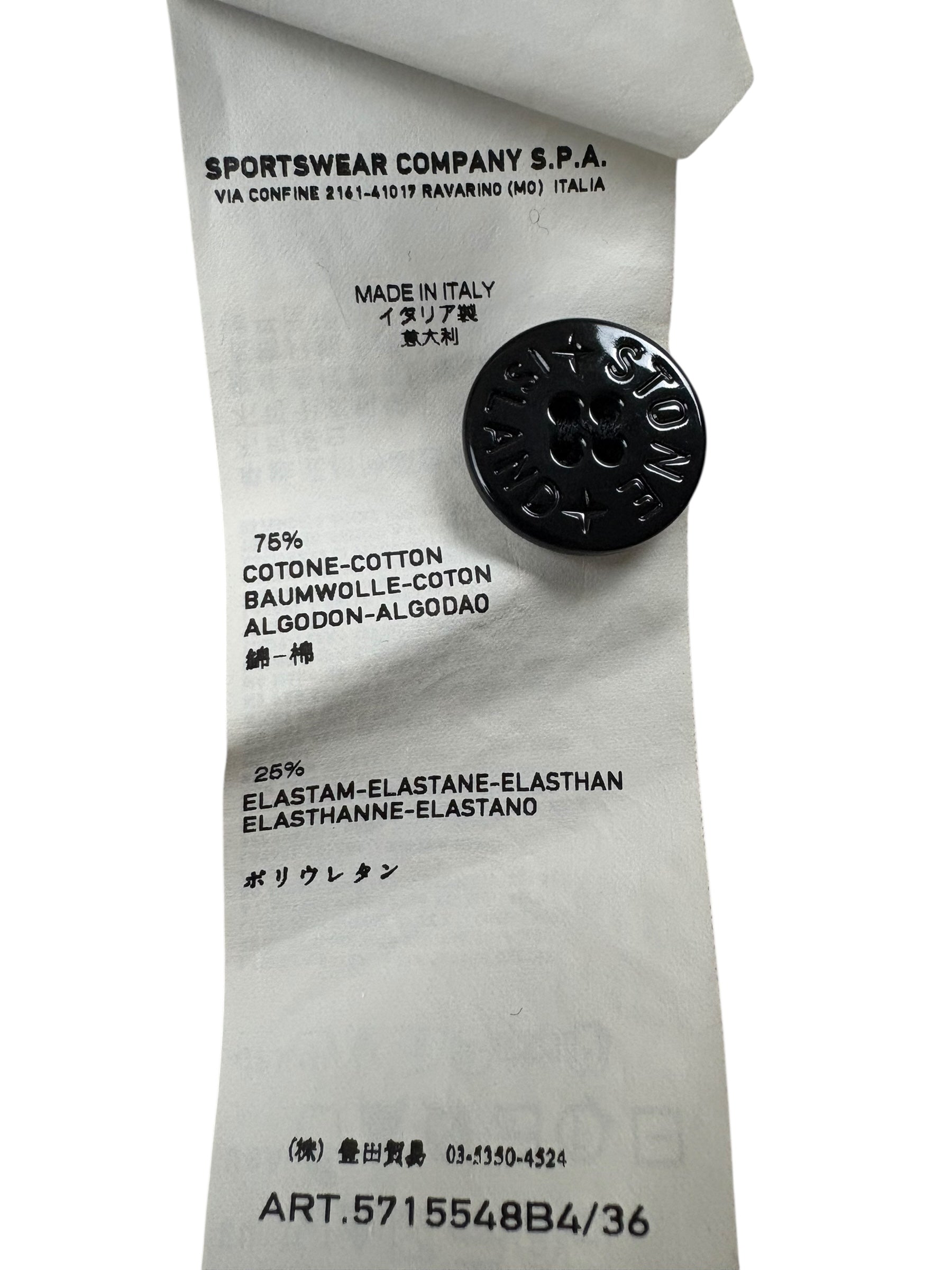 CARDIGAN STONE ISLAND - MARINE - TAILLE M