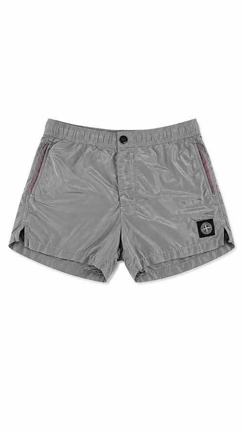 Short de bain Stone Island Nylon Metal - Mauve - Taille S