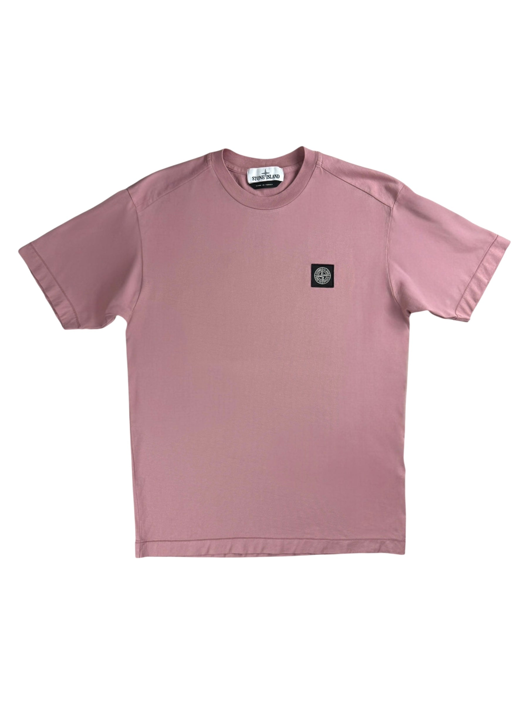 TEE-SHIRT STONE ISLAND - ROSE - TAILLE `S - NEUF