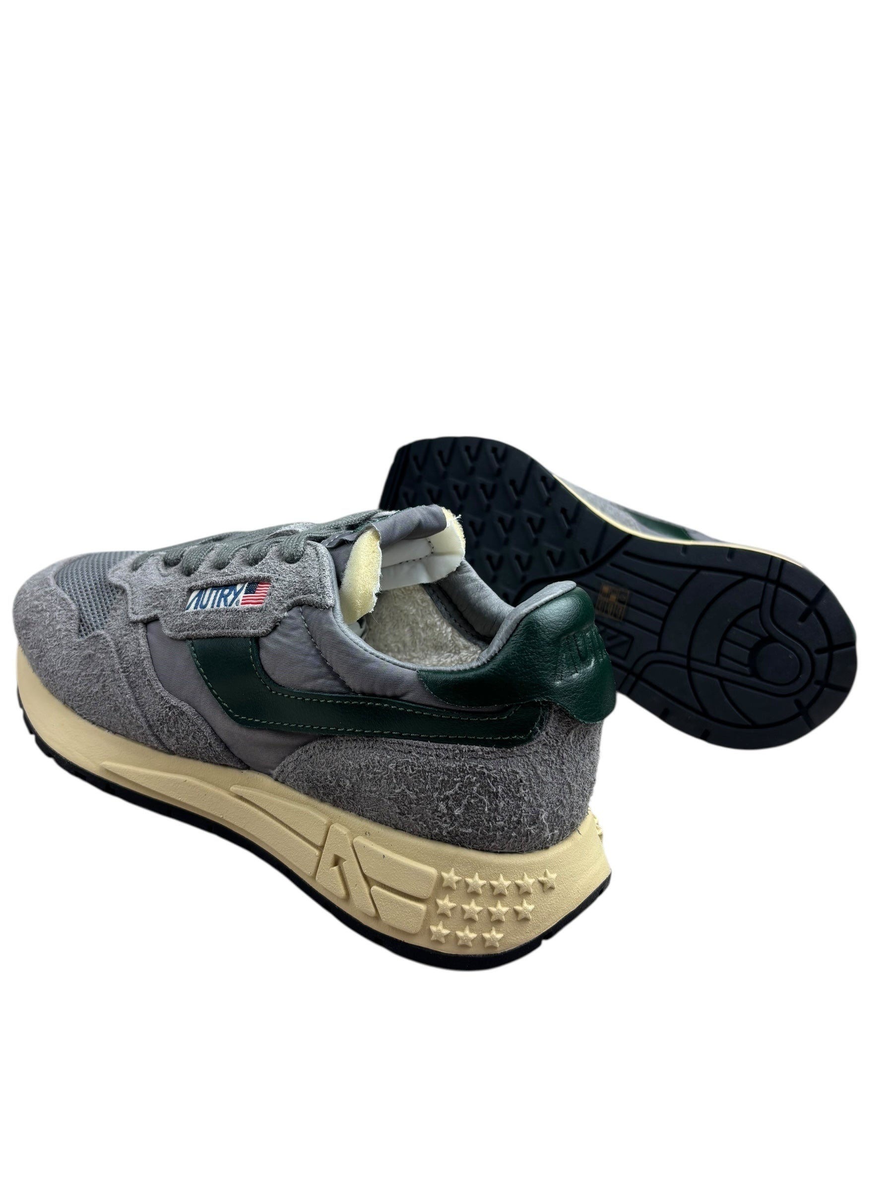 SNEAKERS AUTRY REELWIND LOWN MAN SUEDE/NET NHTOWL/MOUN - NEUF