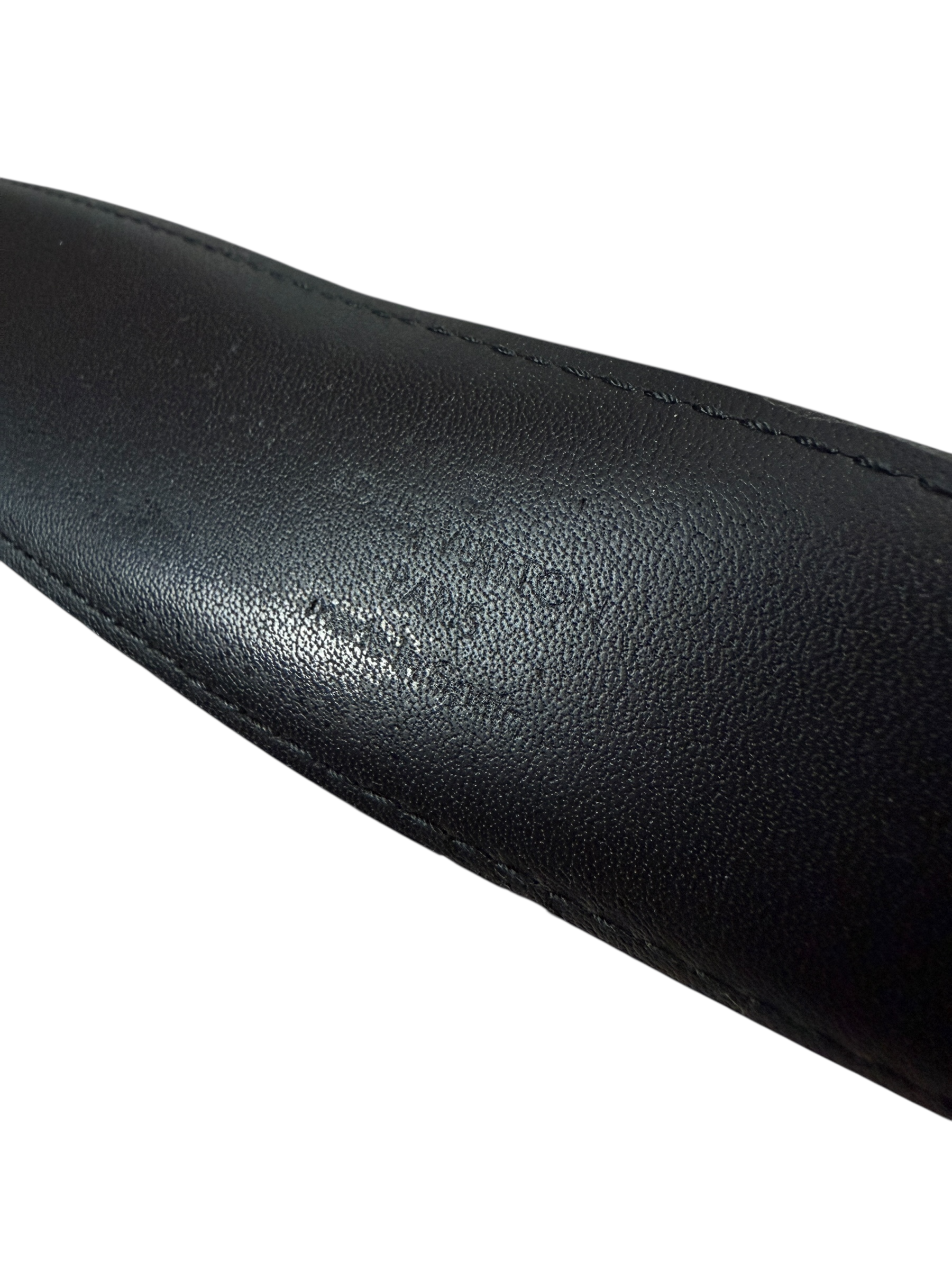 CEINTURE LOUIS VUITTON - NOIR - TAILLE 103 CM - SP1103