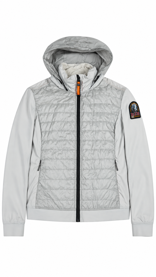 Giacca ibrida Parajumpers Warm Up - Grigio chiaro - Taglia M