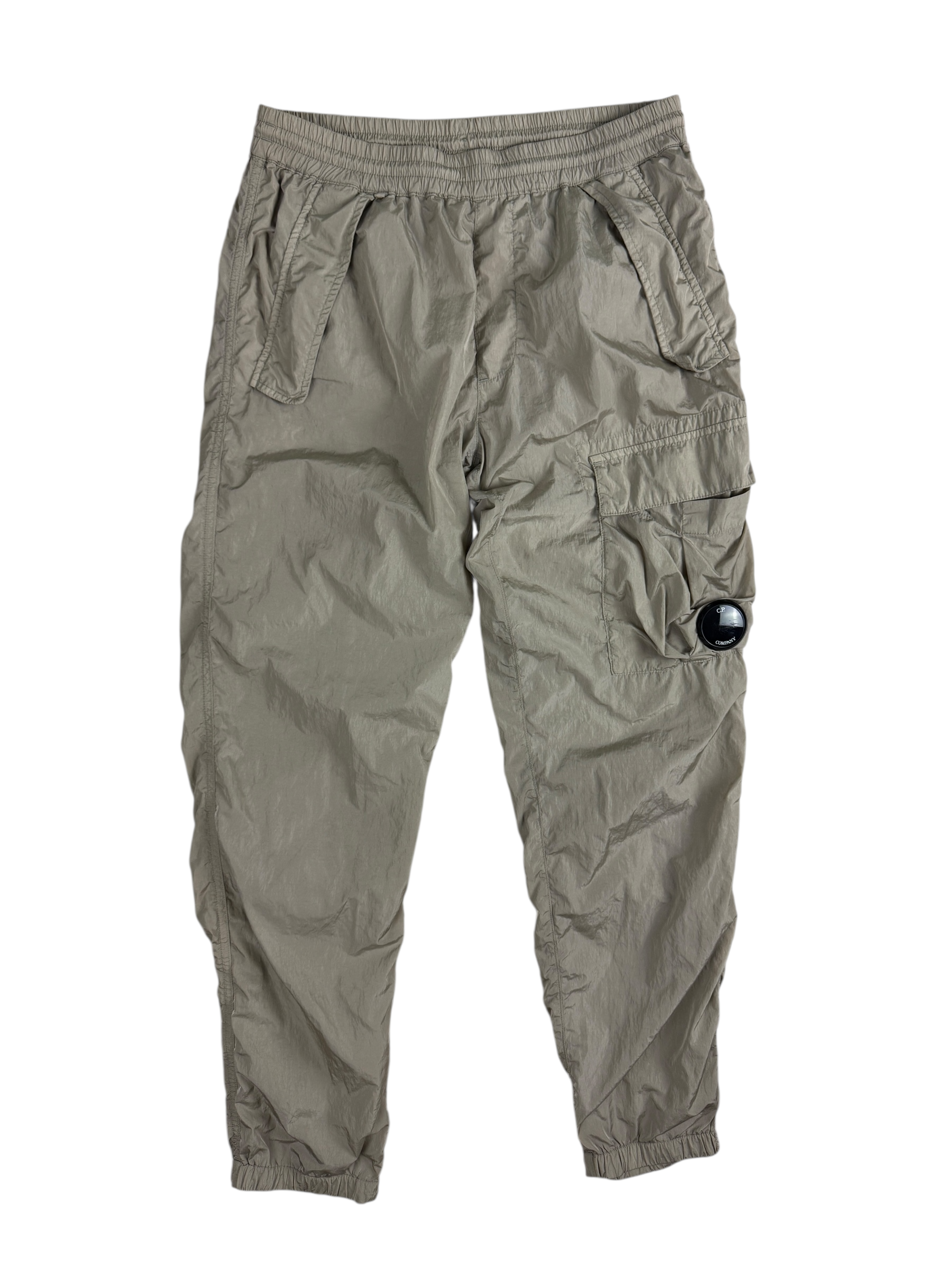 PANTALON CARGO C.P COMPANY NYLON MÉTAL - CRÈME - TAILLE 12 ANS
