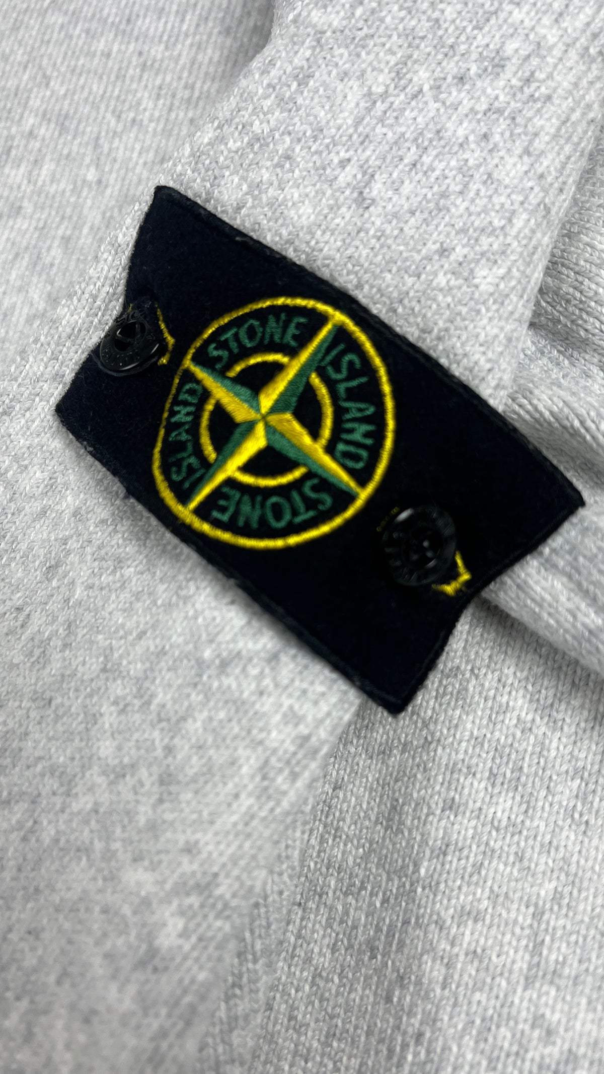 Pull Col Roulé Stone Island, Gris Clair, Taille S — photographie complémentaire 3