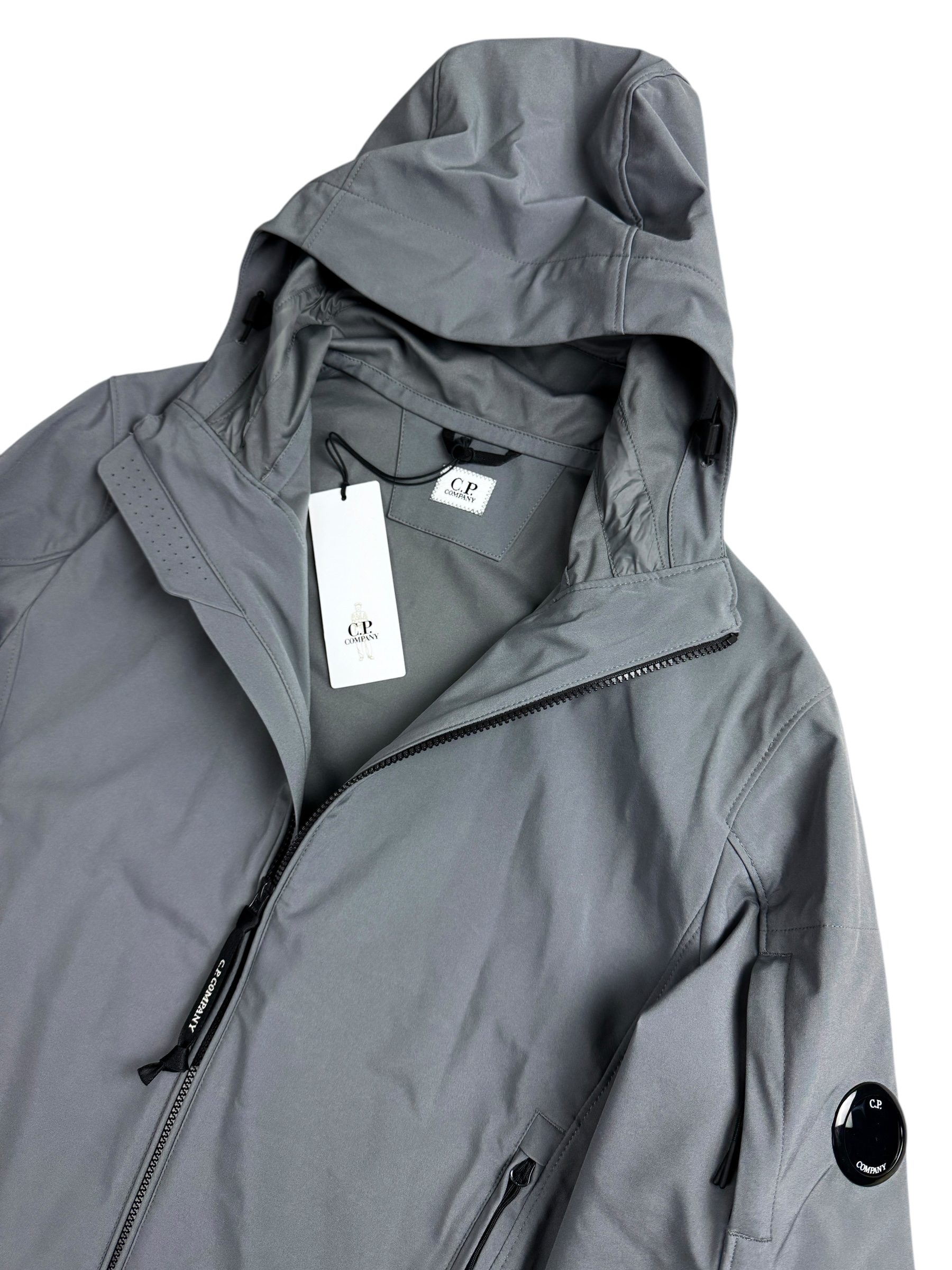 VESTE C.P COMPANY SHELL R GRIS COLLECTION 2025 - NEUF