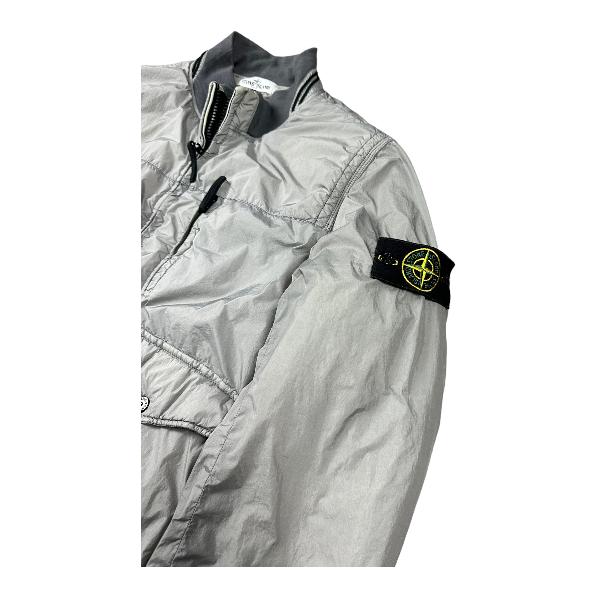 VESTE STONE ISLAND GARMENT DYED NYLON TELA QUILTED - NB08