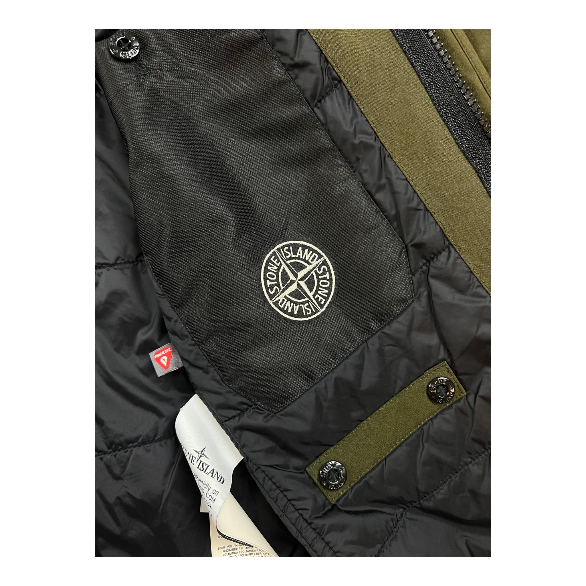 VESTE STONE ISLAND SOFT SHELL-R PRIMALOFT - NB08