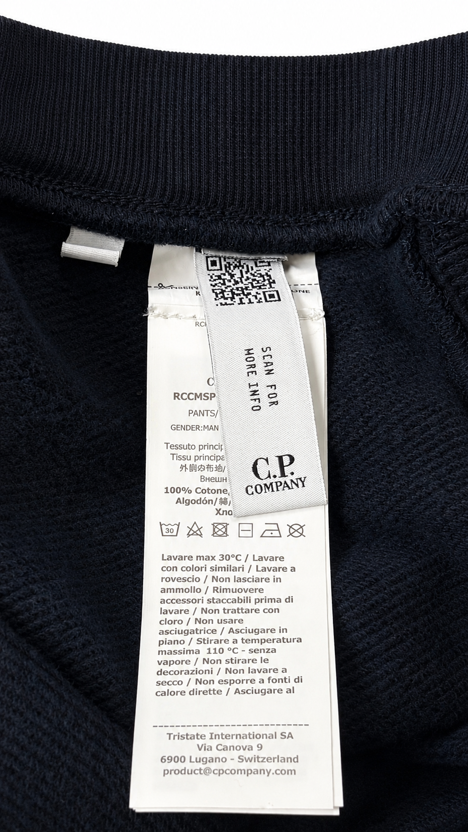 Jogging C.P Company marine taille M - vue 5/5