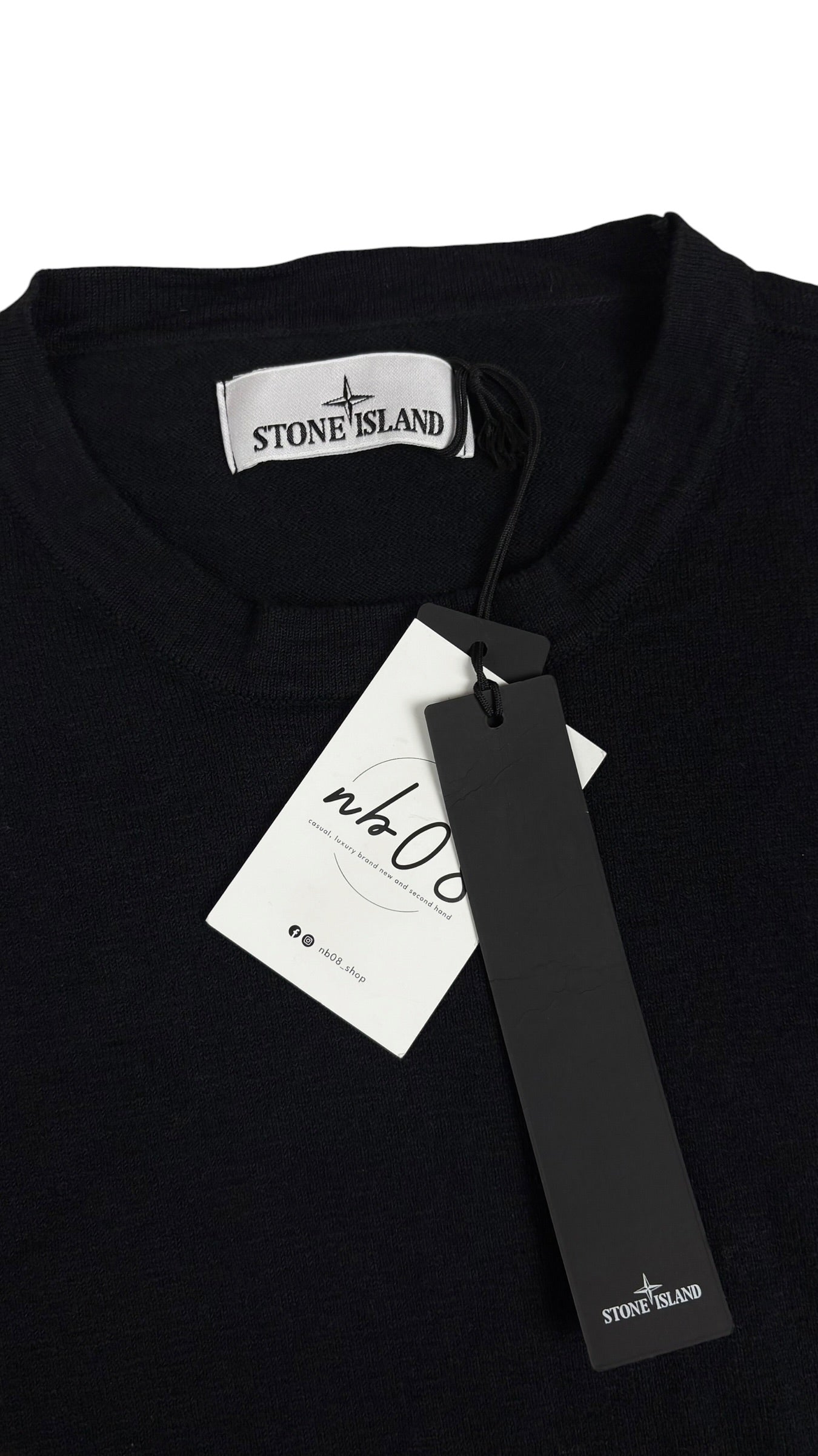 Pull Stone Island - Noir - Taille XL - Neuf