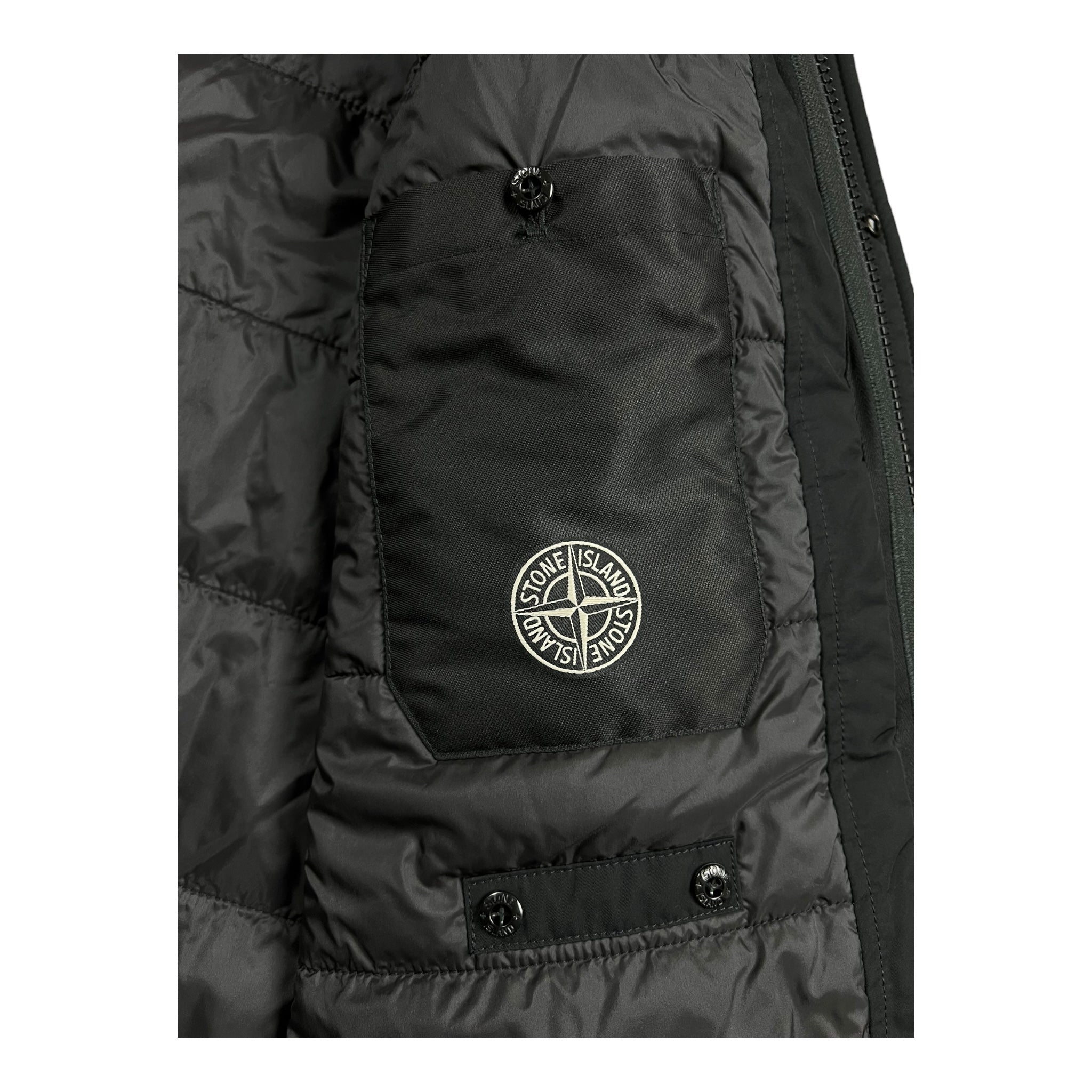 PARKA STONE ISLAND MICRO TWILL WITH PRIMALOFT INSULATION TECHNOLOGY - NB08