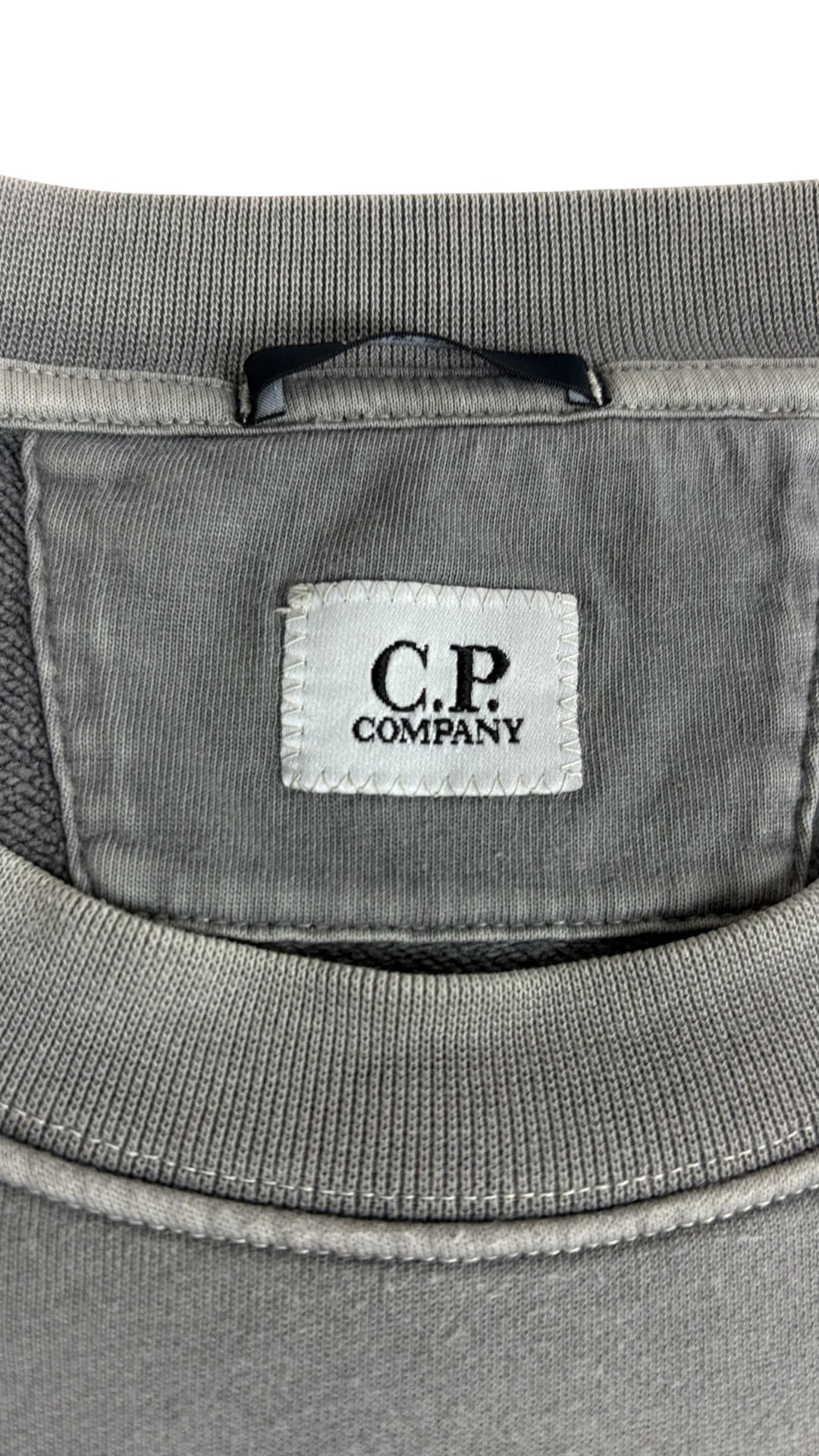 CREWNECK PULL C.P COMPANY RESIST DYED - GRIS - TAILLE XL