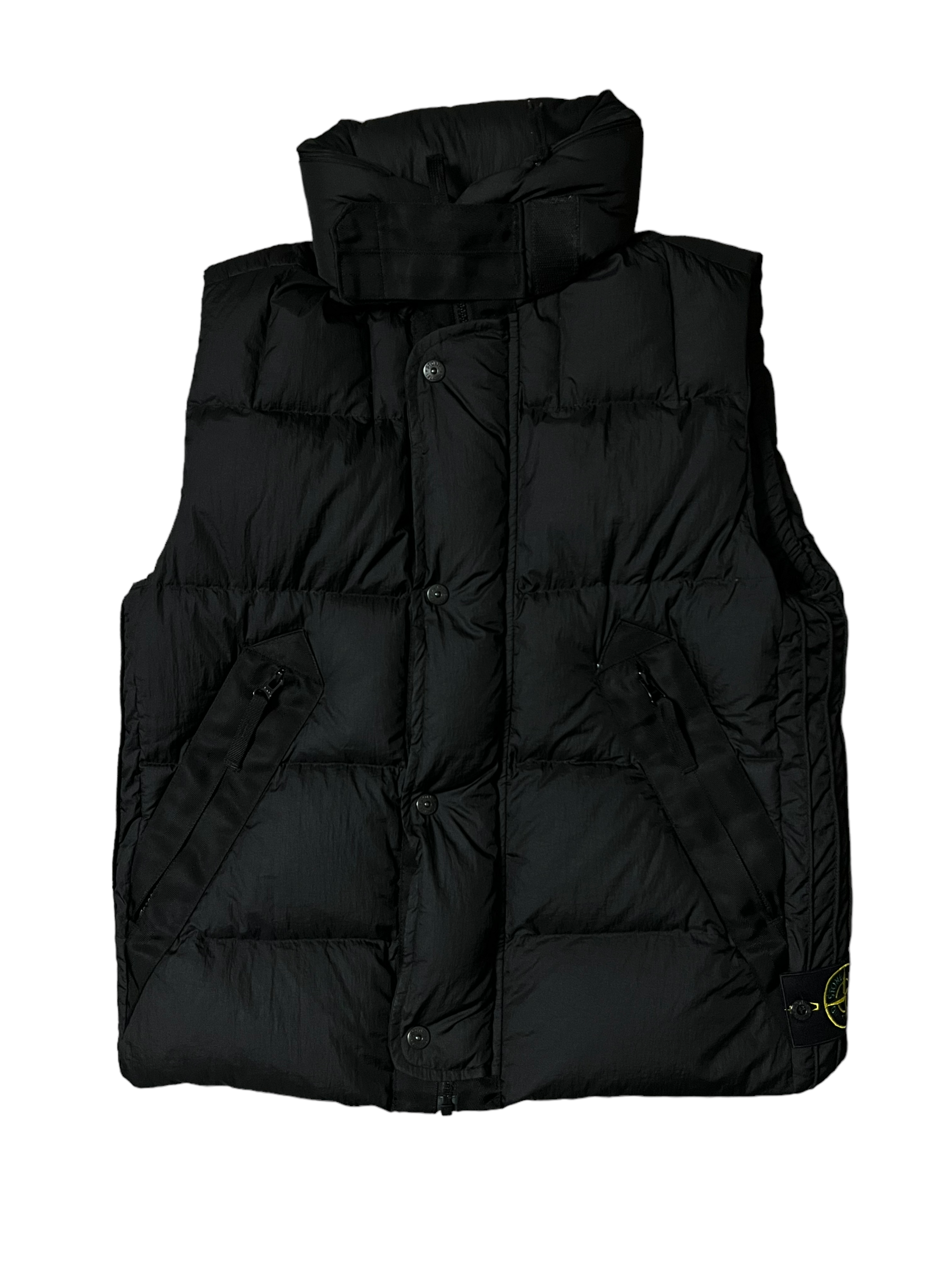 DOUDOUNE À CAPUCHE SANS MANCHE STONE ISLAND DOWN JACKET - NB08