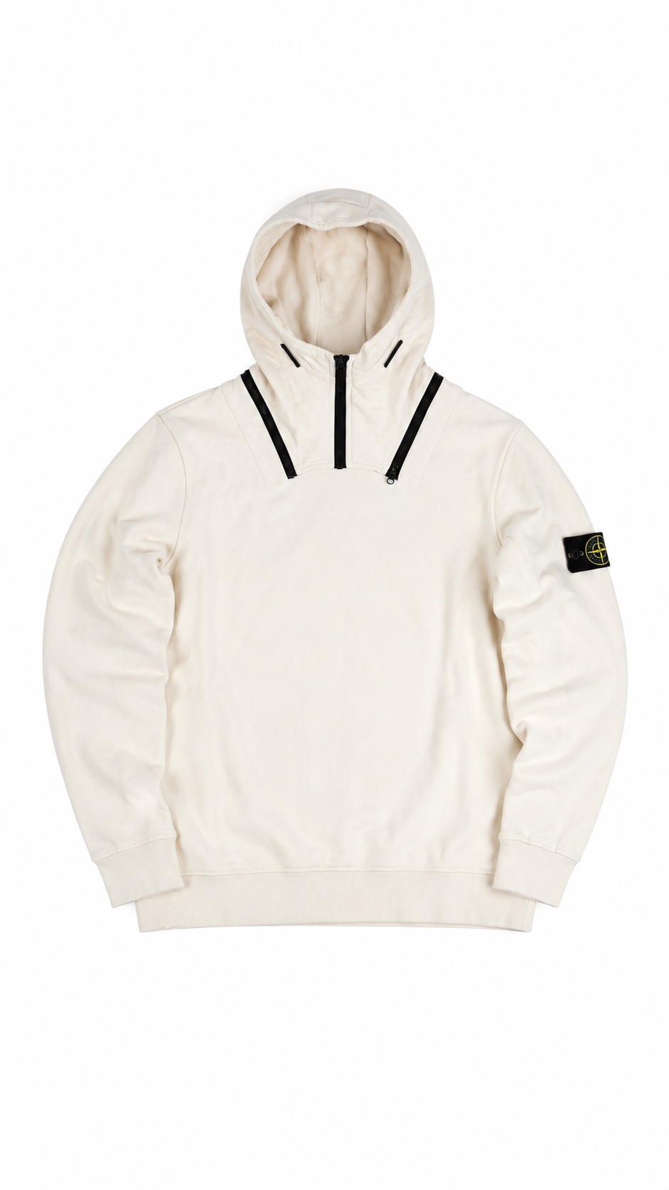 Hoodie Sweat-shirt Stone Island - Beige - Taille M