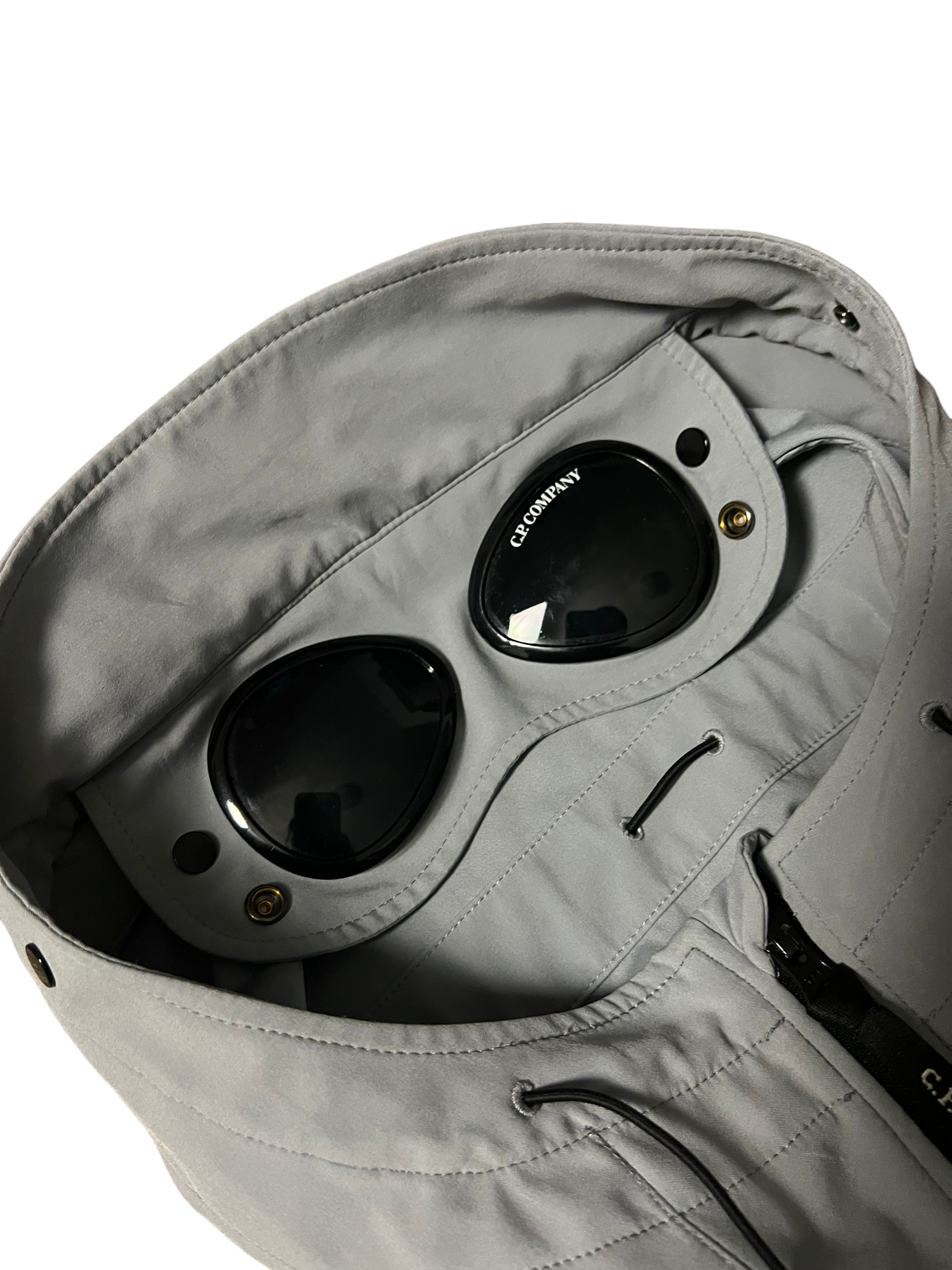 VESTE À CAPUCHE C.P COMPANY SHELL-R GOGGLE JACKET - NB08