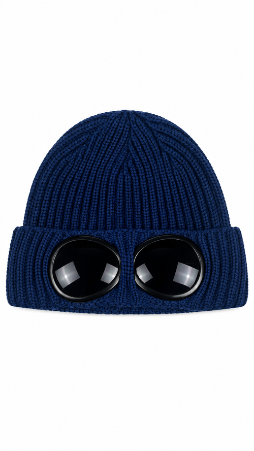 Bonnet C.P Company Goggle - Bleu - Taille UNI