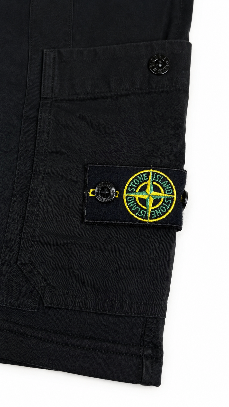 Short Stone Island noir taille 14 ans - vue 3/5