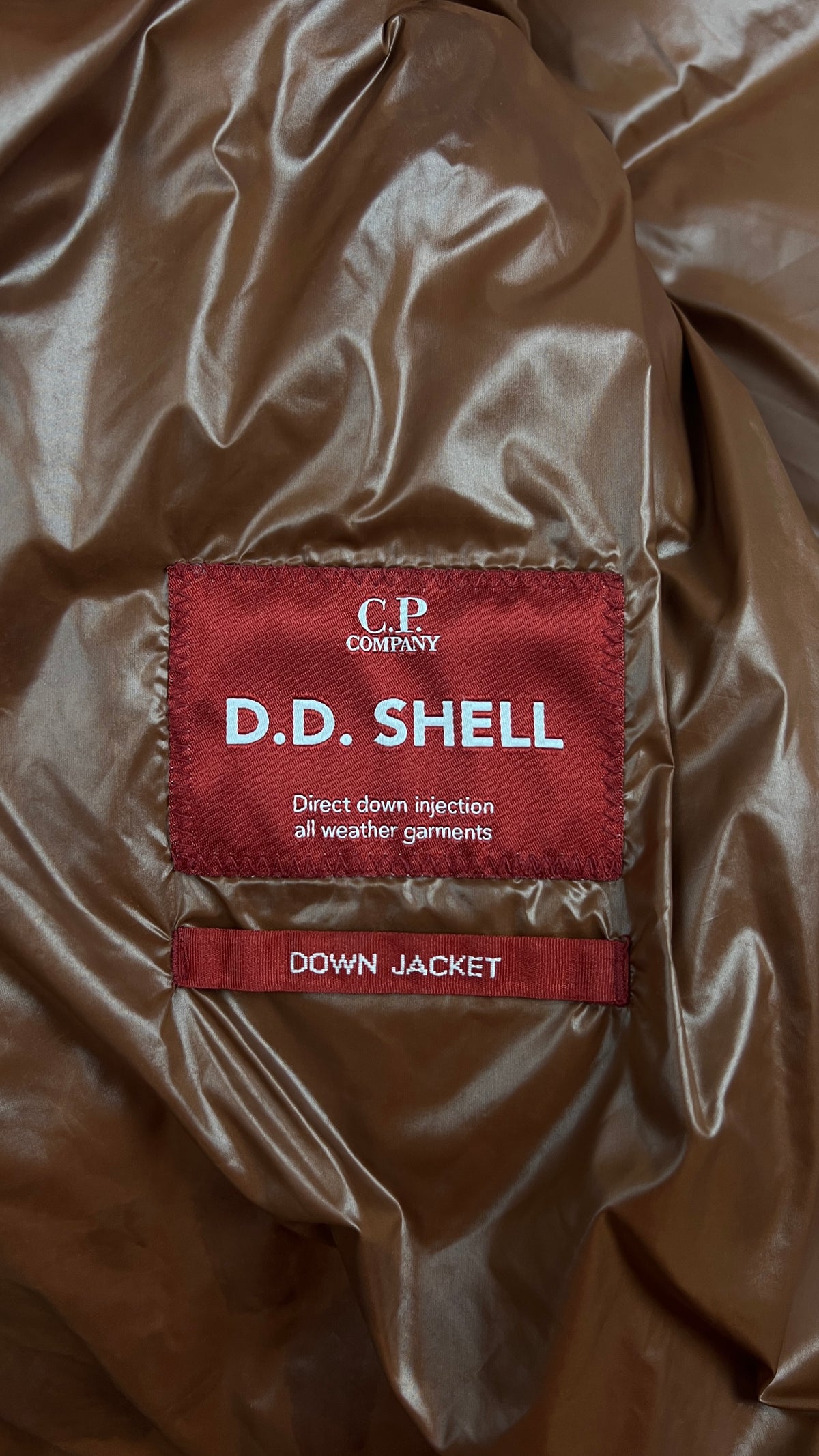 Doudoune à Capuche C.P Company D.D. Shell, Bordeaux, Taille 44 — photographie complémentaire 5