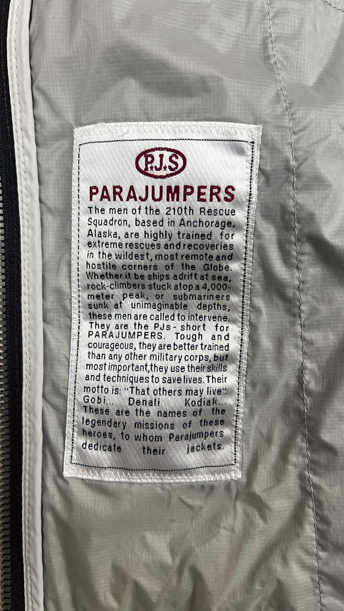 Veste Hybride Parajumpers Warm Up, Gris Clair, Taille M — photographie complémentaire 5