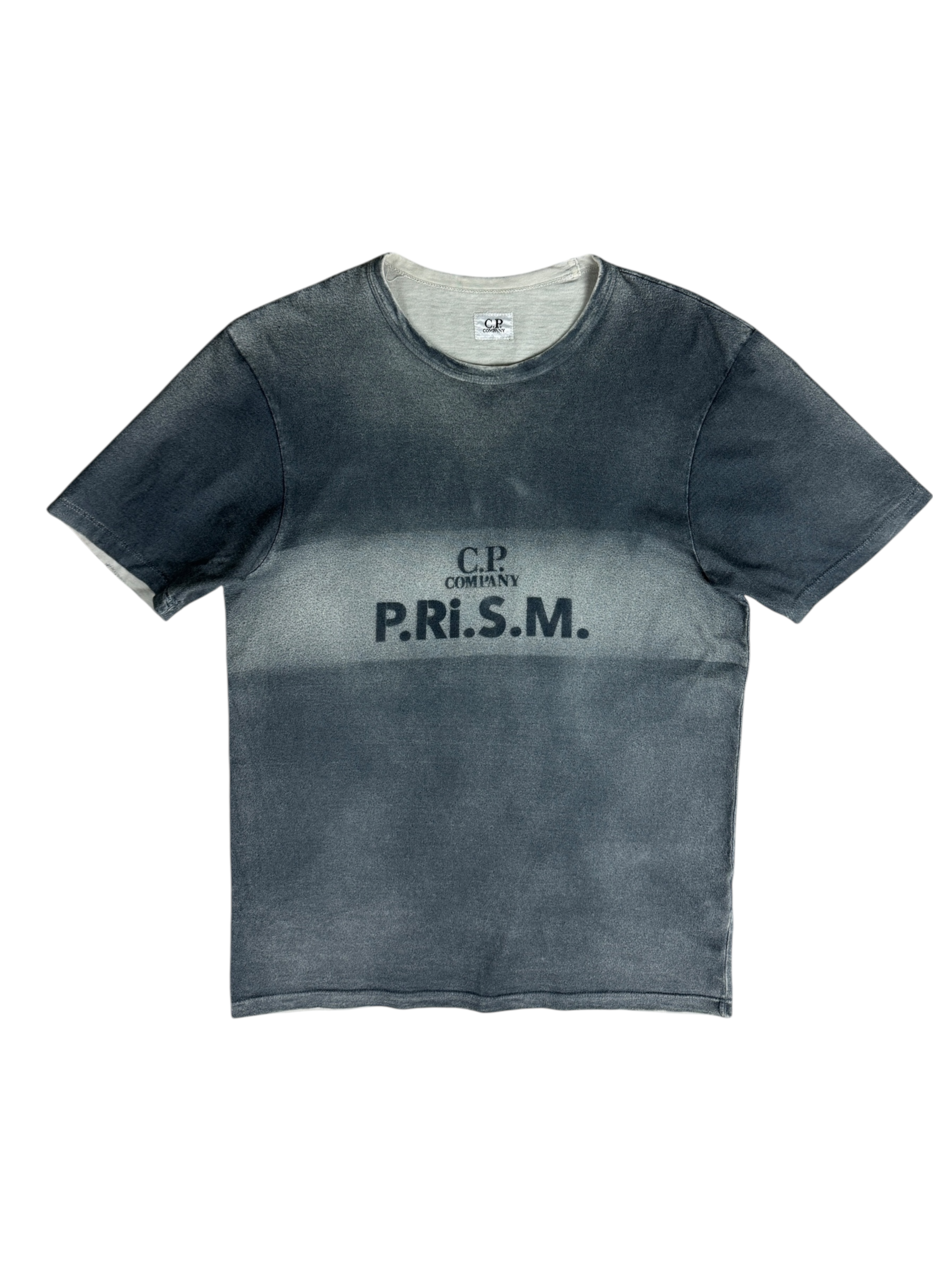 TEE-SHIRT C.P COMPANY P.RI.S.M - GRIS - TAILLE S