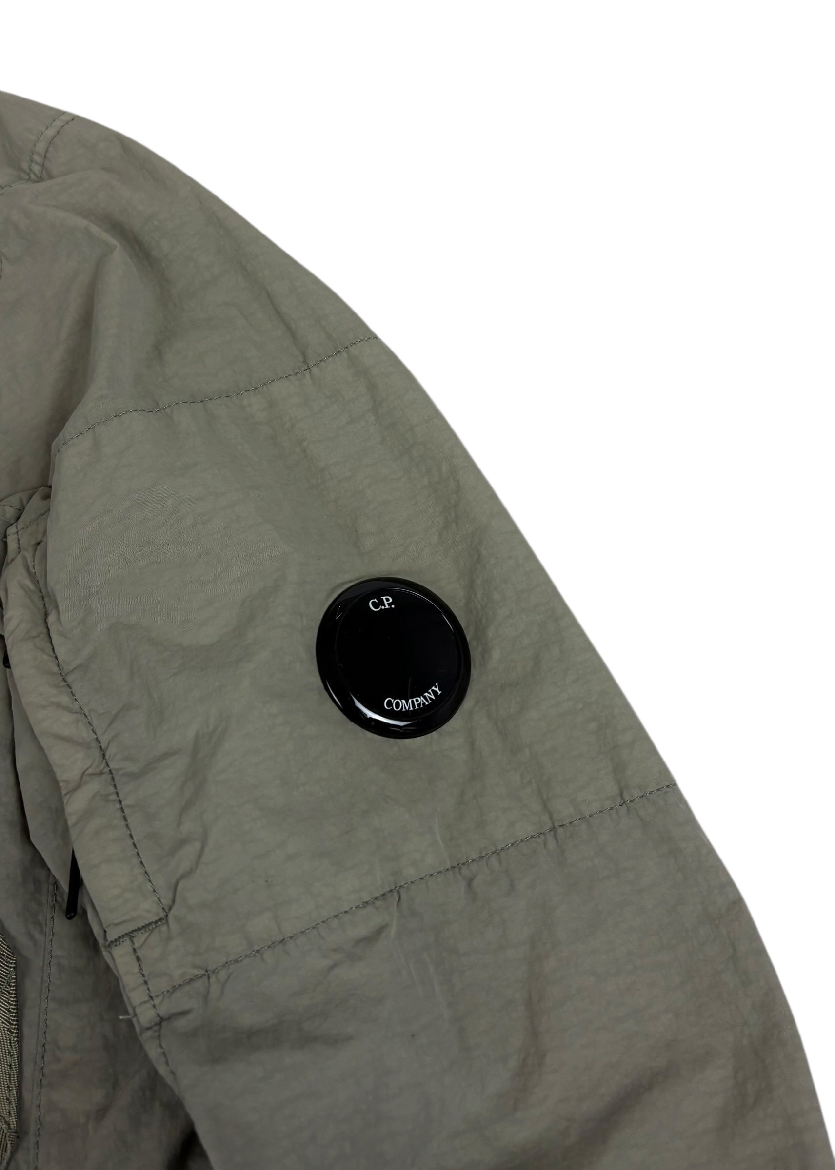 VESTE C.P COMPANY FLATT NYLON GARMENT DYEING - KAKI - TAILLE 48