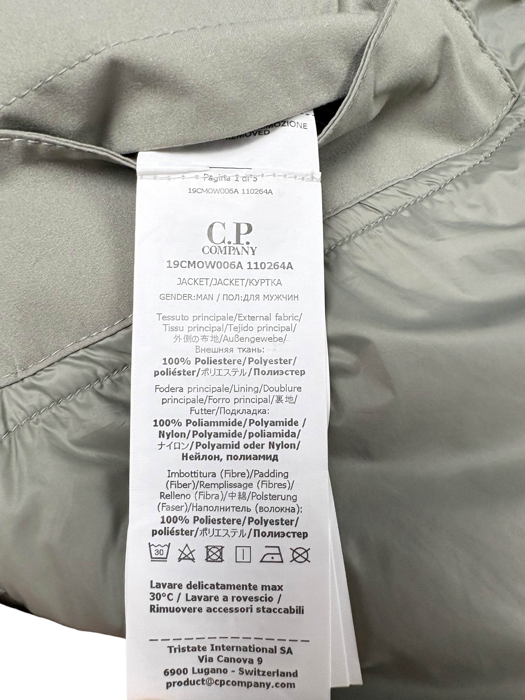 VESTE C.P COMPANY PRO-TEK PRIMALOFT - KAKI - TAILLE S