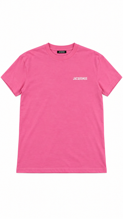 Tee-shirt Jacquemus Logo - Rose - Taille S