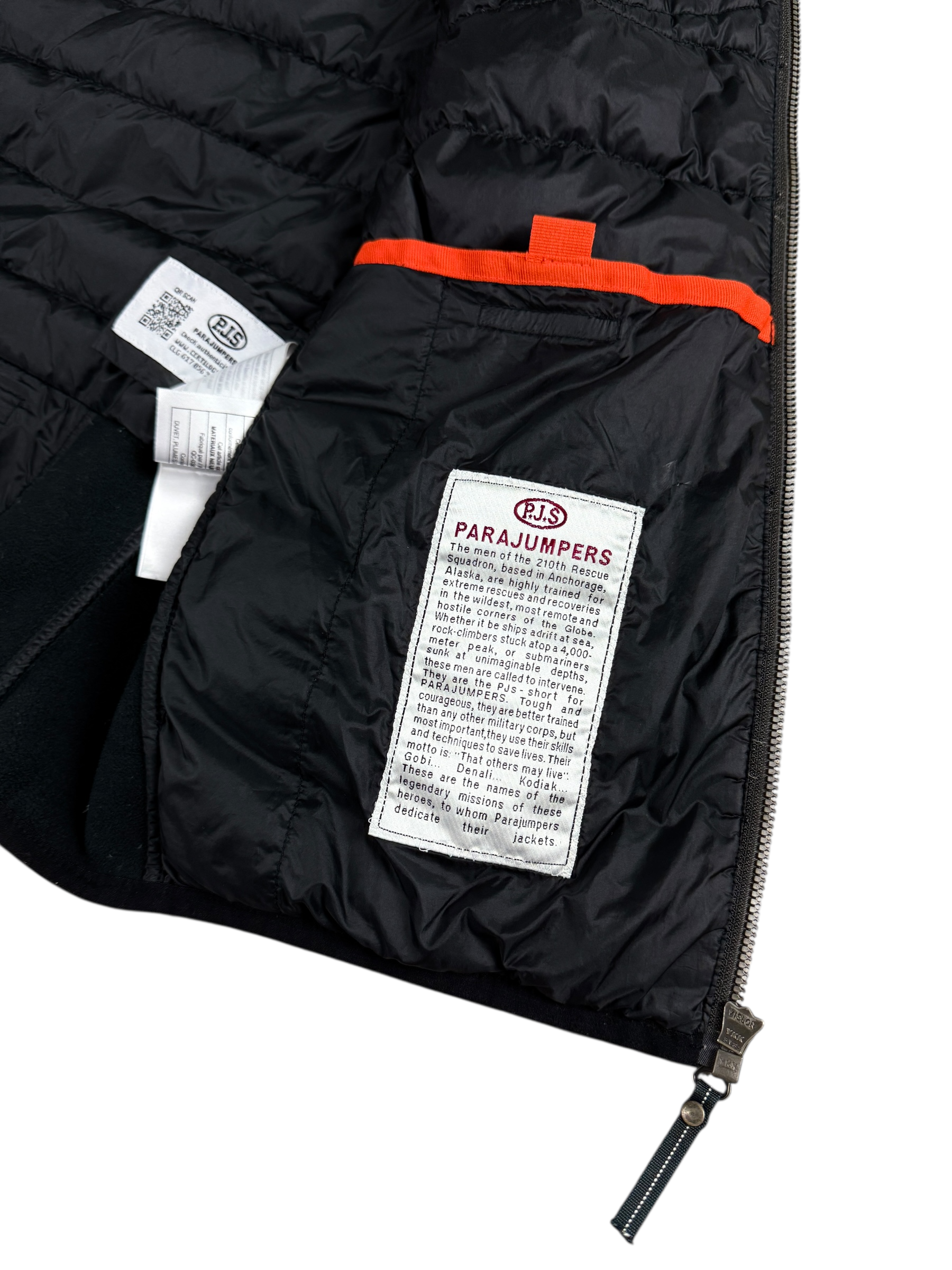 GILET PARAJUMPERS WARM UP NOIR - TAILLE S