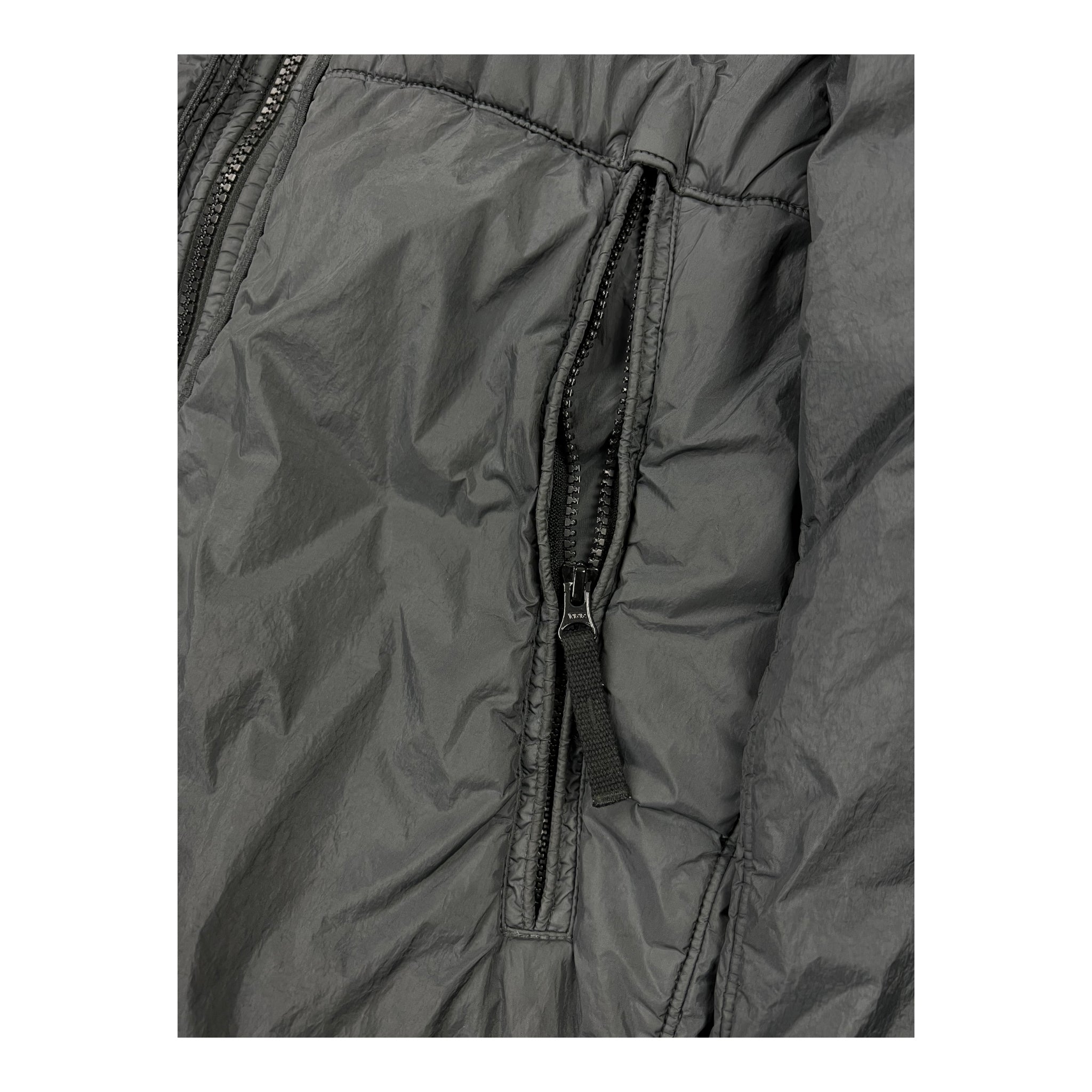 VESTE STONE ISLAND GARMENT DYED CRINKLE REPS - NB08