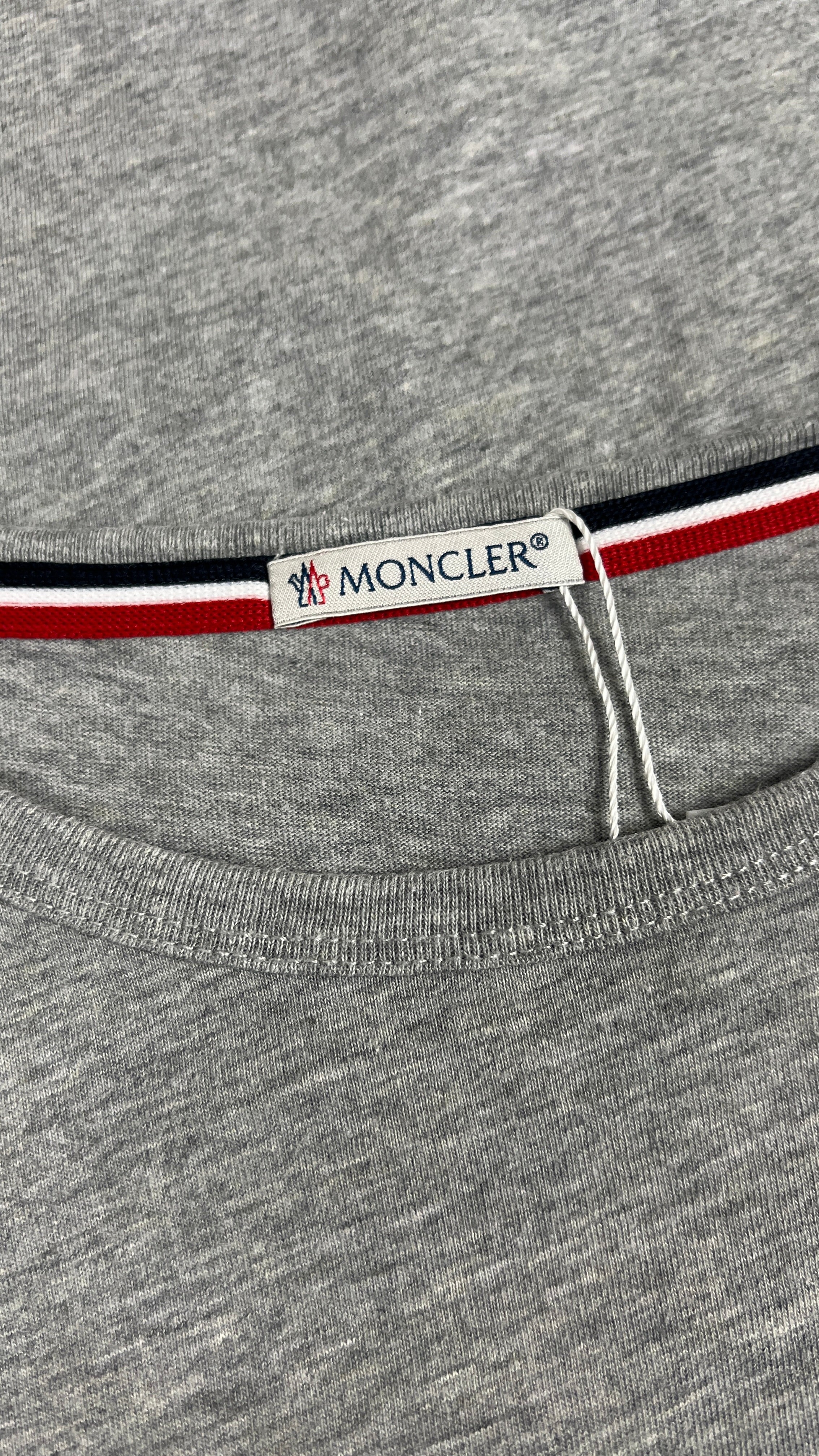 Tee-shirt Moncler - Gris - Taille L