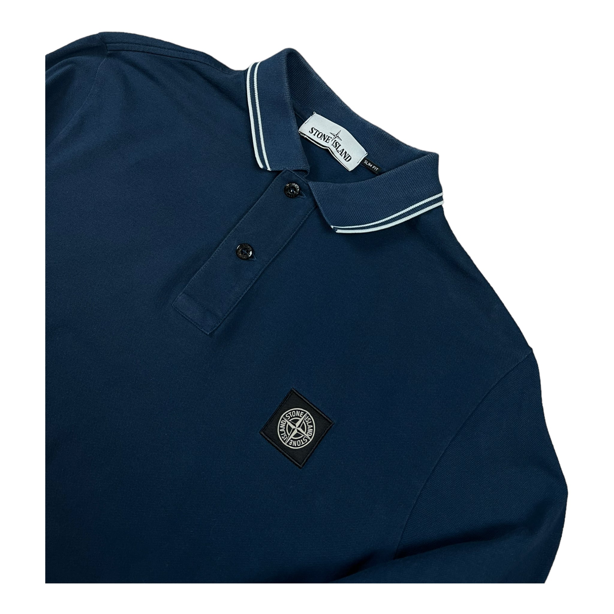 POLO MANCHES LONGUES STONE ISLAND - NB08