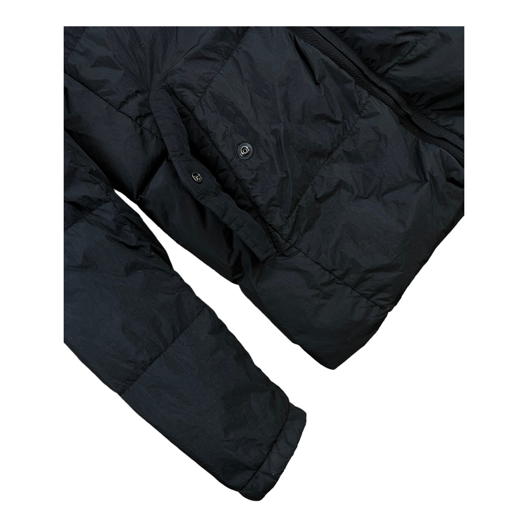 DOUDOUNE STONE ISLAND GARMENT DYED CRINKLE REPS NY DOWN - NB08