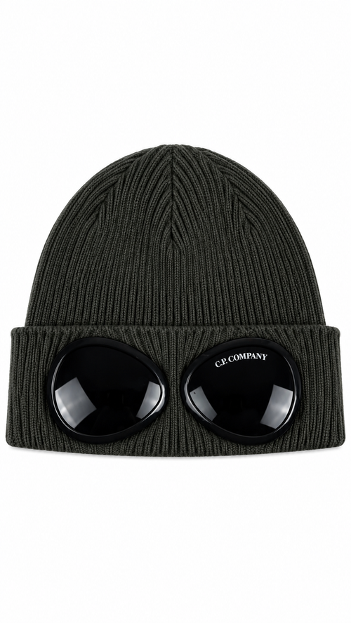 Bonnet C.P Company Junior Goggle - Kaki - Taille M