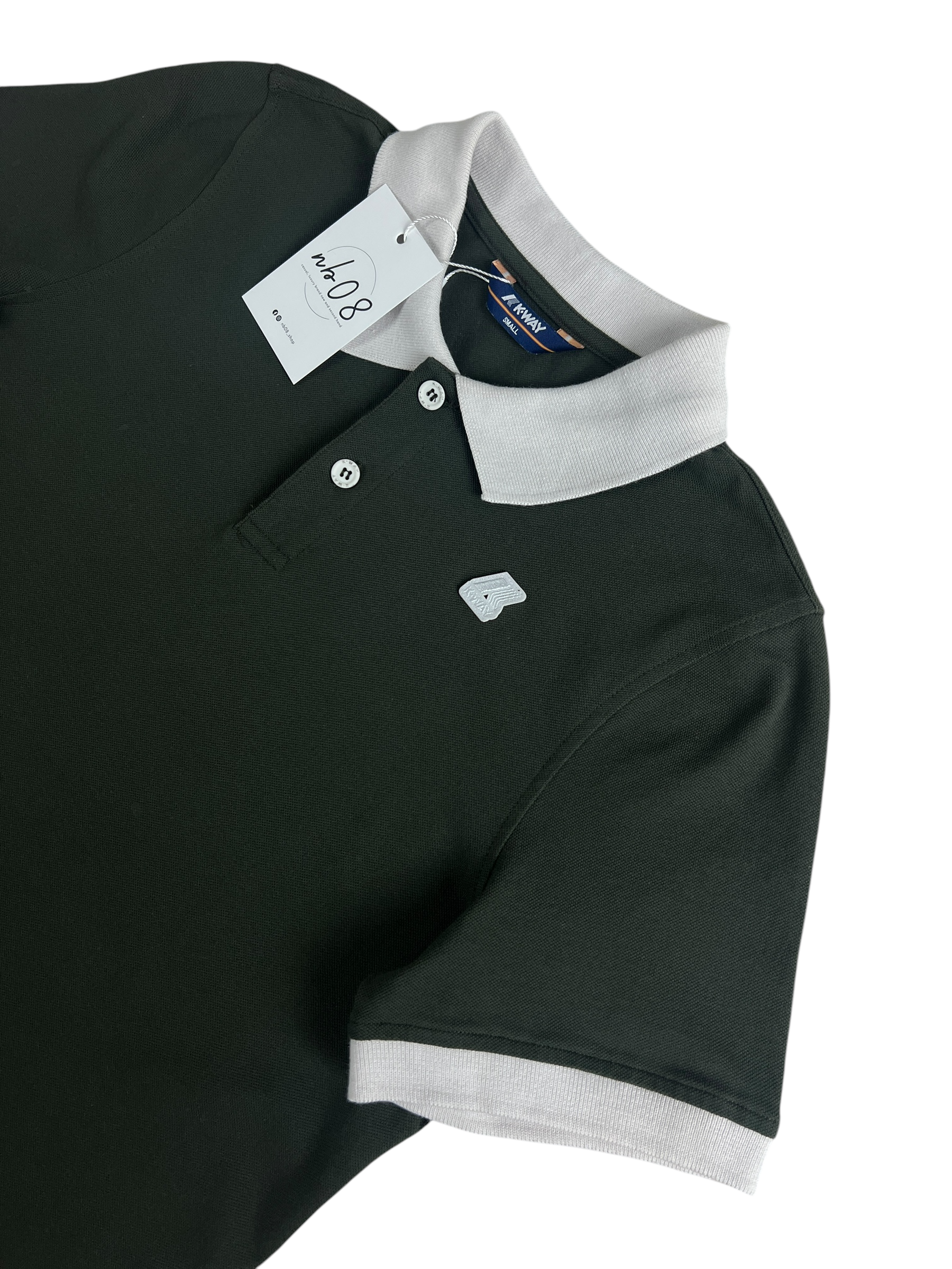 POLO K-WAY KAKI - TAILLE S