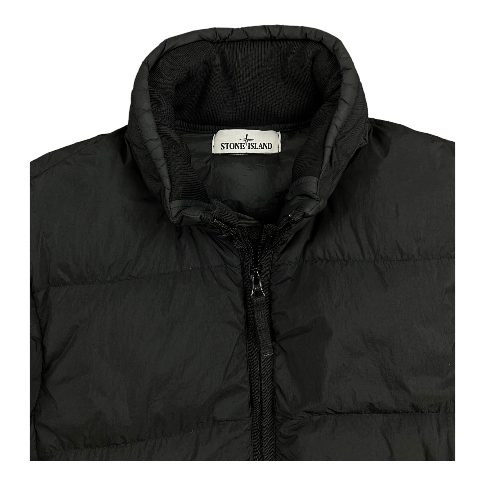 DOUDOUNE STONE ISLAND GARMENT DYED CRINKLE REPS NY DOWN - NB08