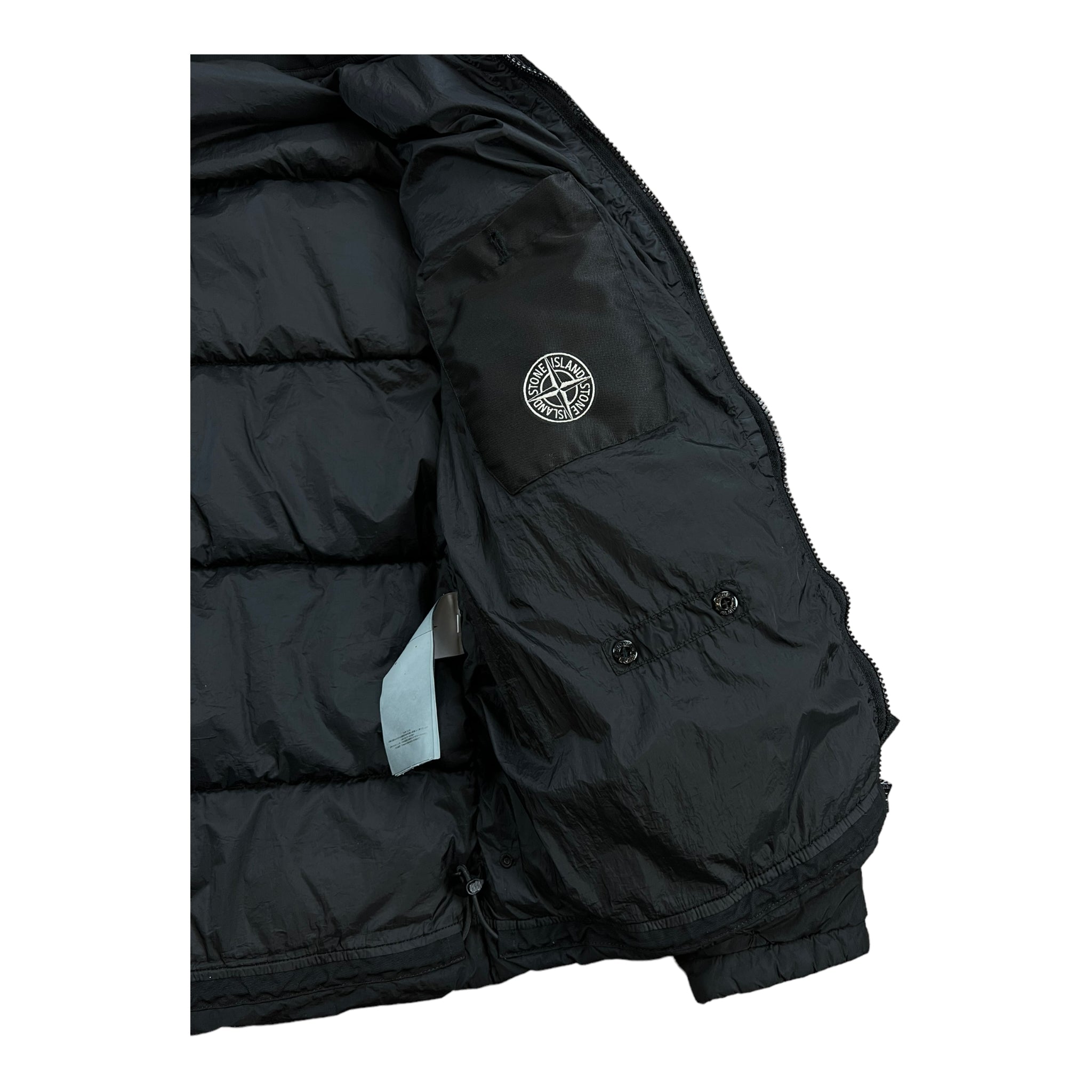 DOUDOUNE STONE ISLAND GARMENT DYED CRINKLE REPS NY DOWN - NB08