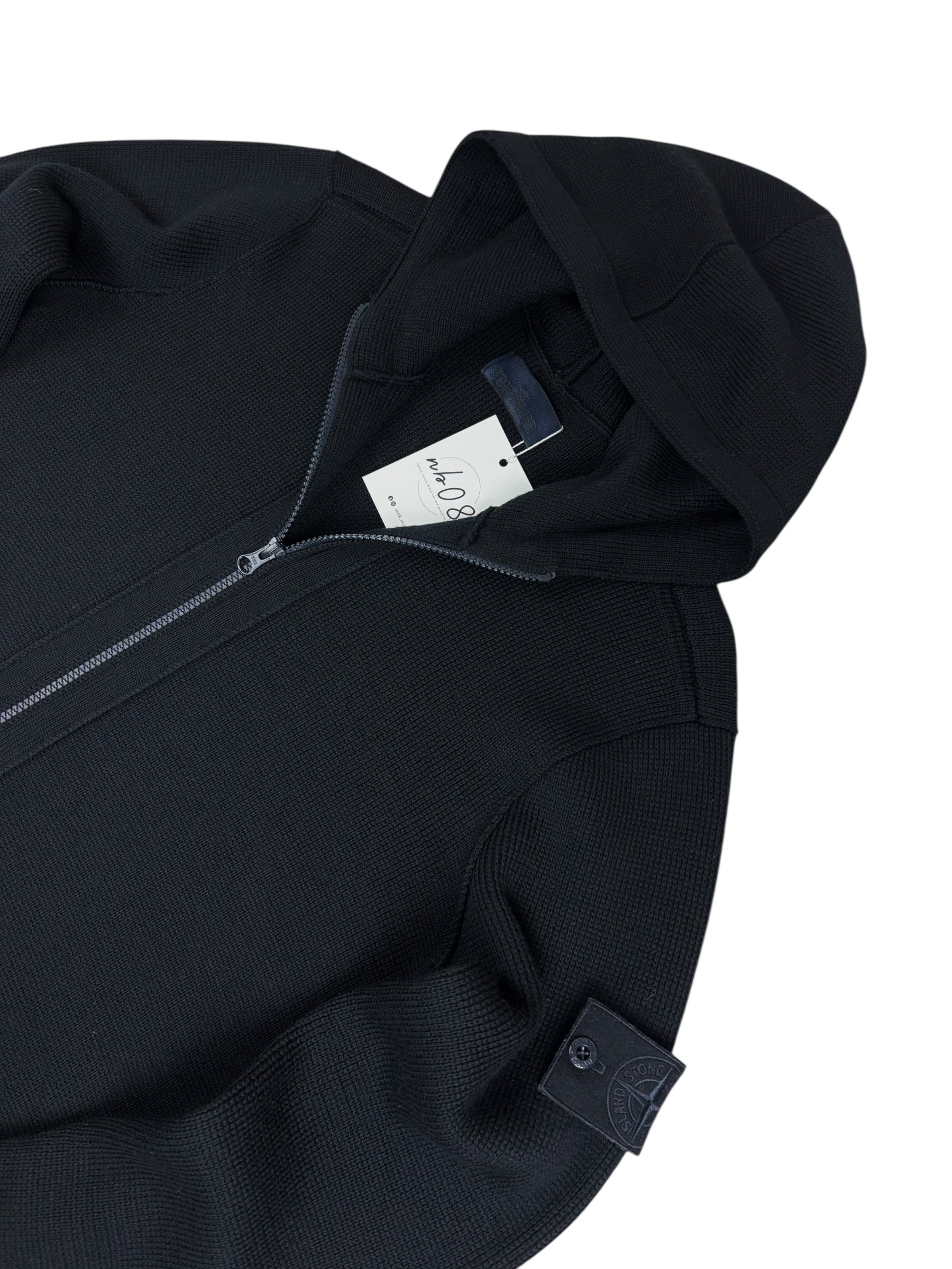 CARDIGAN STONE ISLAND GHOST - MARINE - TAILLE S