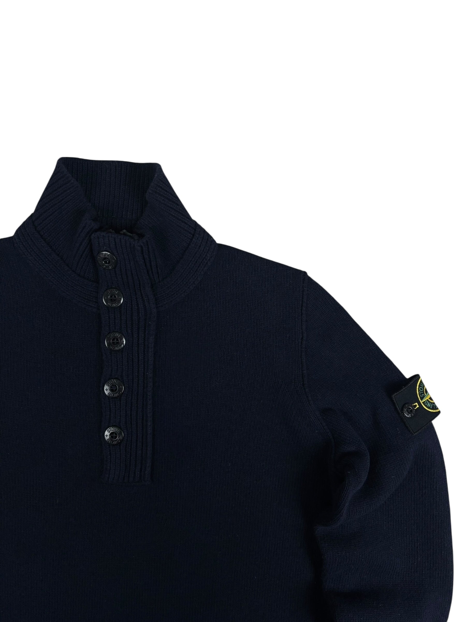 PULL ZIPPÉ STONE ISLAND - MARINE - TAILLE S